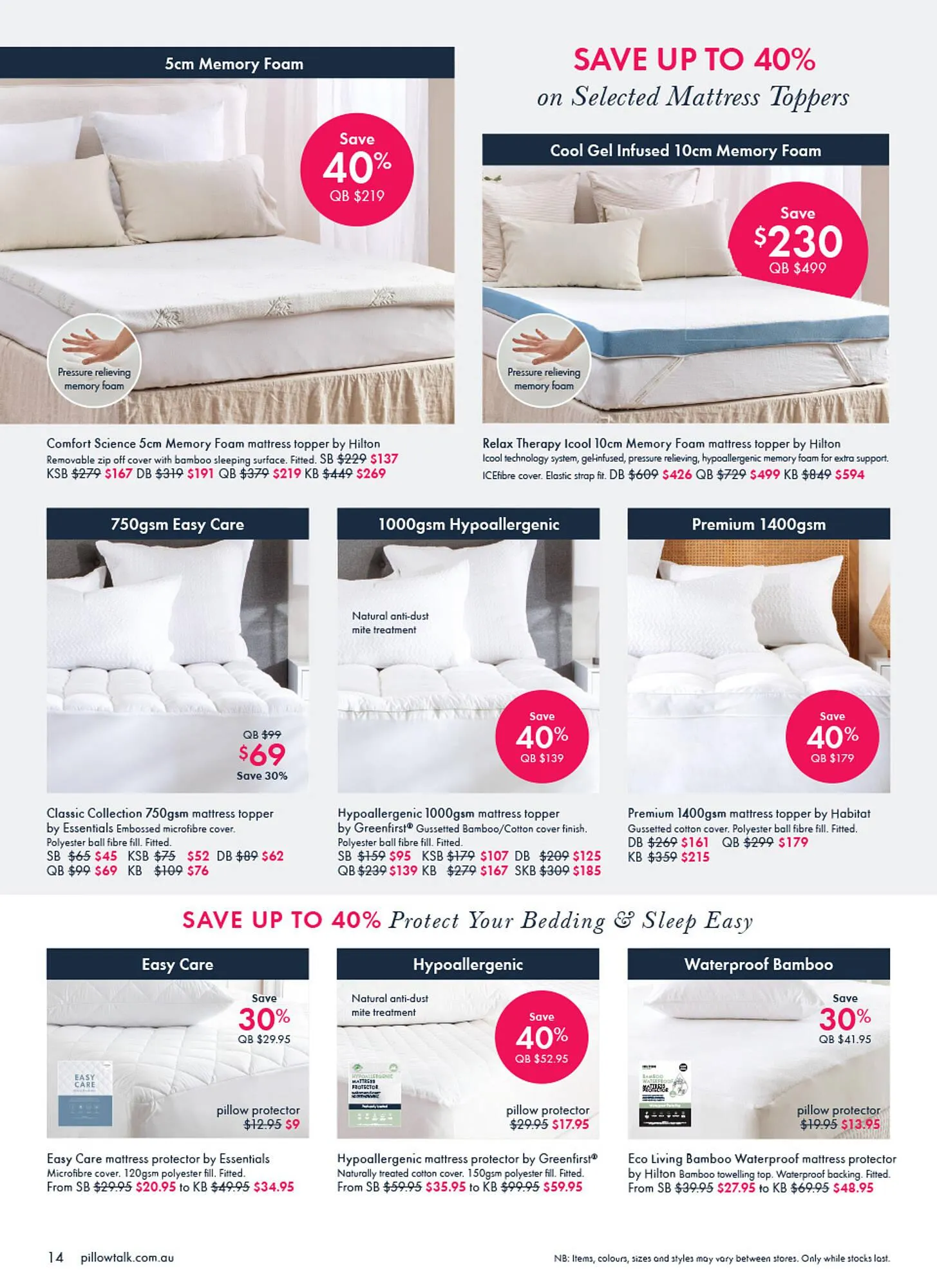 Pillow Talk catalogue - Catalogue valid from 30 June to 13 July 2025 - page 14