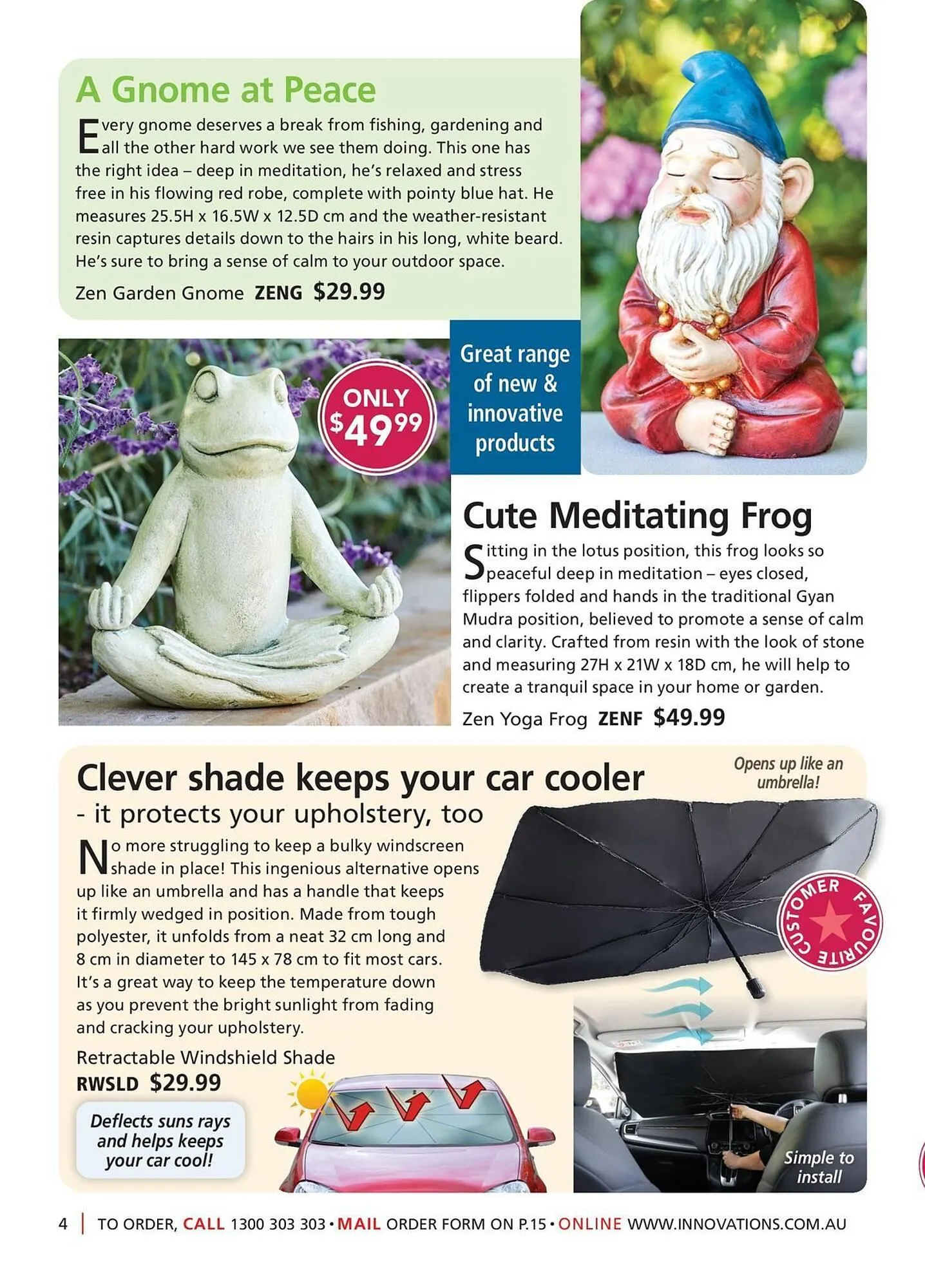 Innovations catalogue - Catalogue valid from 2 July to 31 July 2025 - page 4