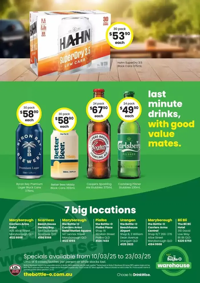 Good Value Booze, For a Good Value St Patrick’s Day. QLD 10/03 - Catalogue valid from 10 March to 23 March 2025 - page 8