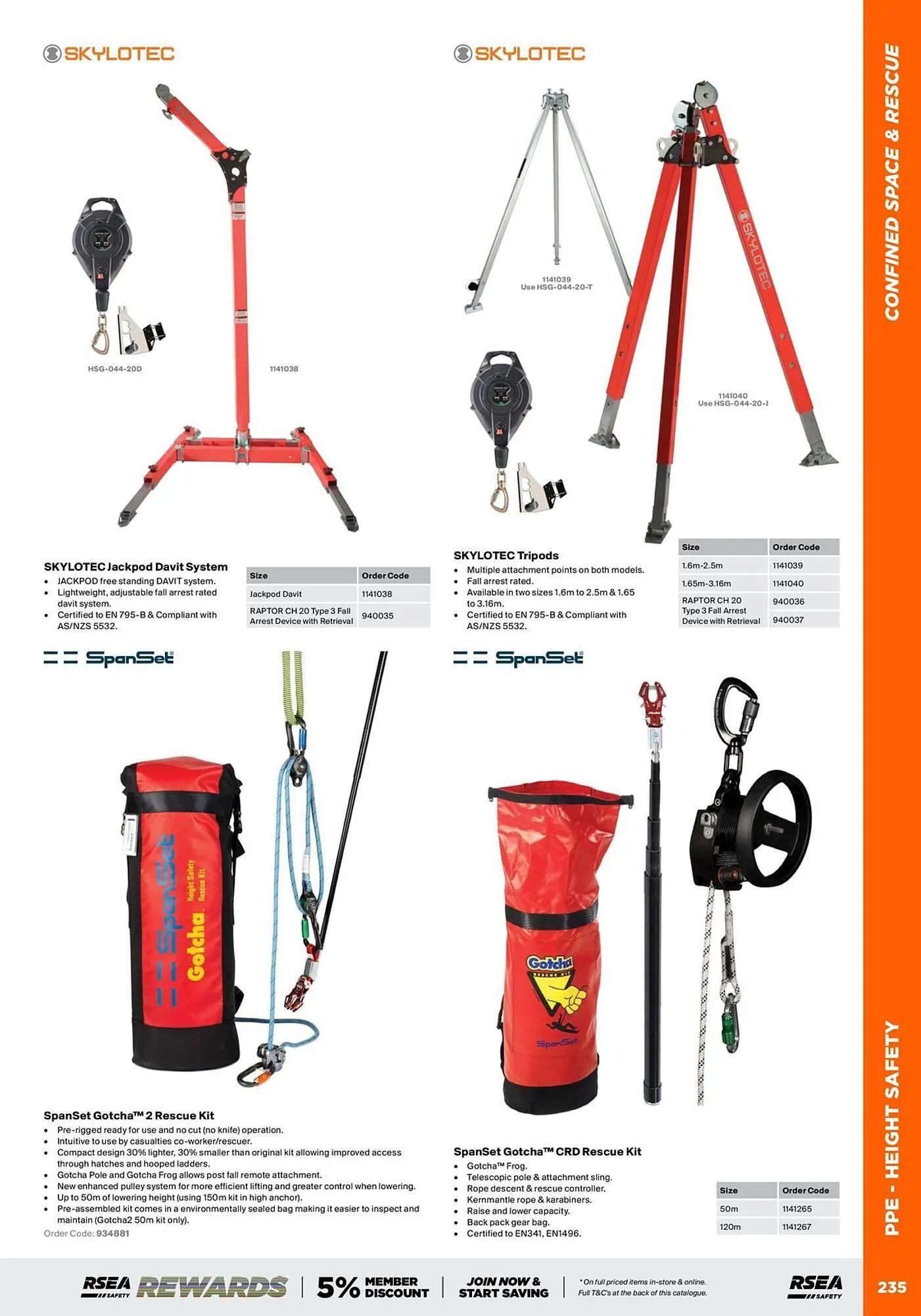 RSEA Safety catalogue - Catalogue valid from 1 August to 31 December 2025 - page 117