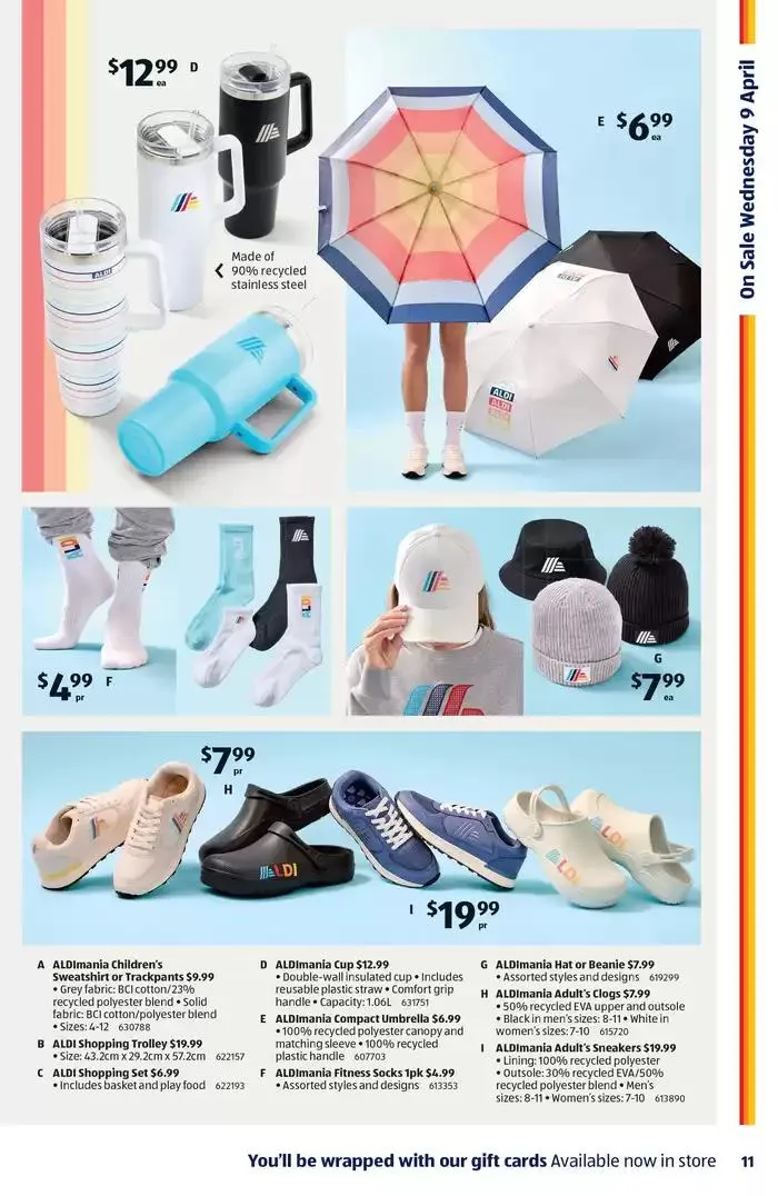 ALDI Special Buys - Catalogue valid from 9 April to 15 April 2025 - page 11