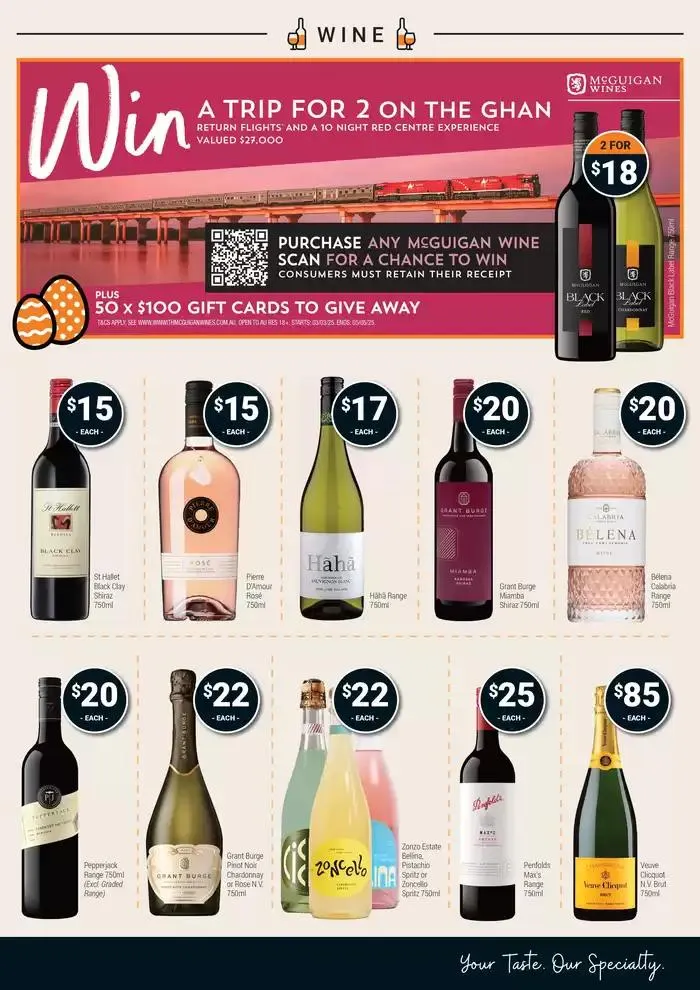 Your Taste. Our Specialty - Catalogue valid from 9 April to 22 April 2025 - page 3