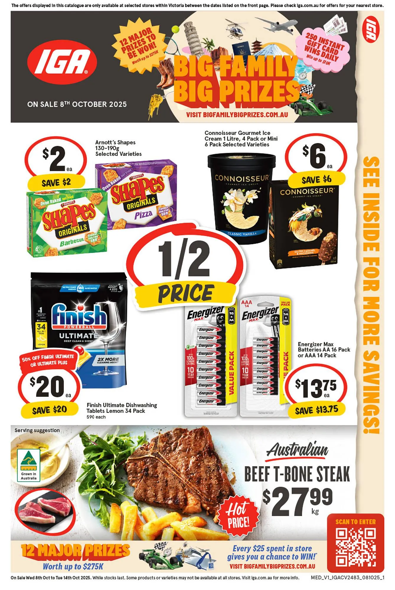 IGA catalogue - Catalogue valid from 8 October to 14 October 2025 - page 1