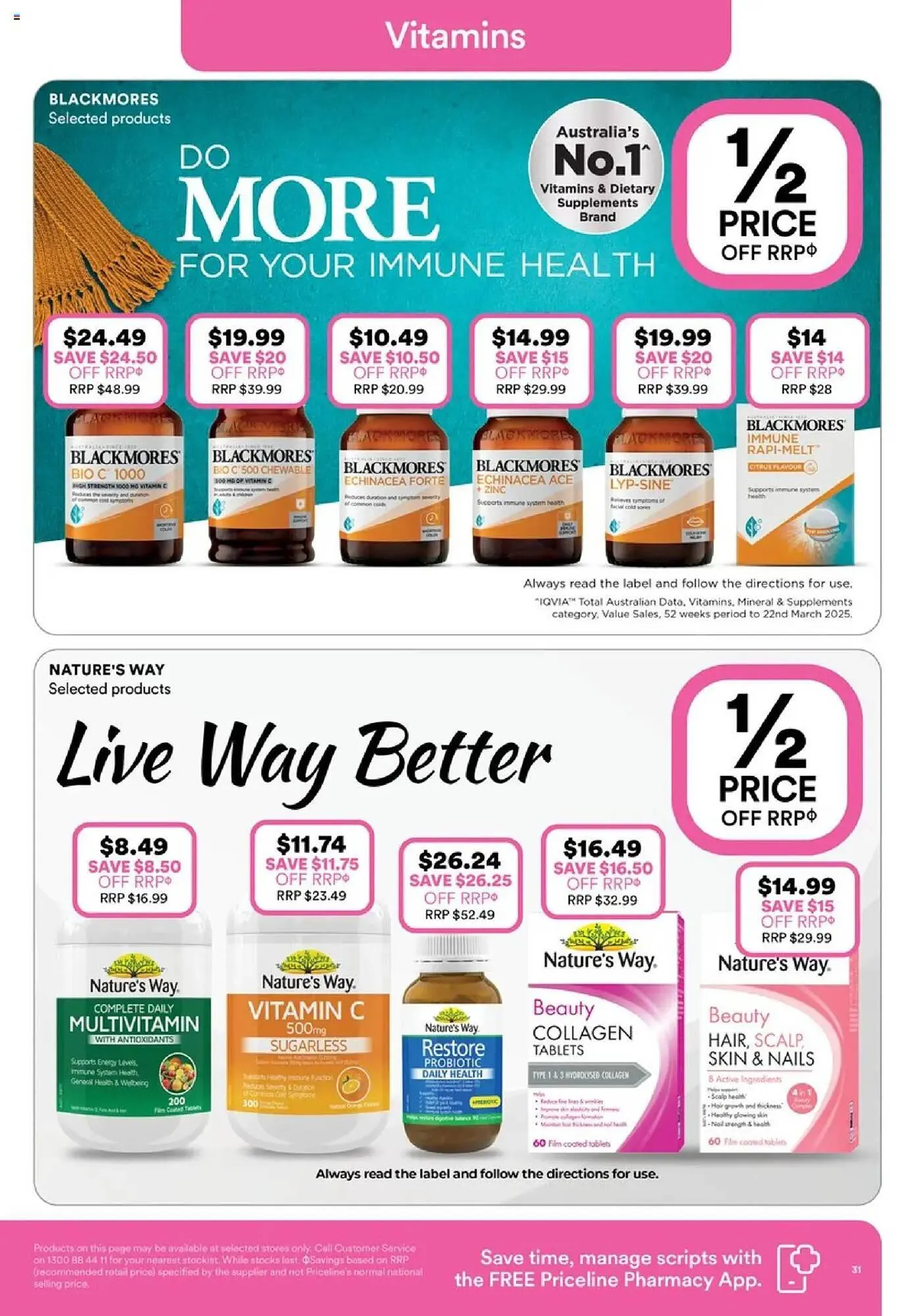 Priceline catalogue - Catalogue valid from 3 June to 18 June 2025 - page 31