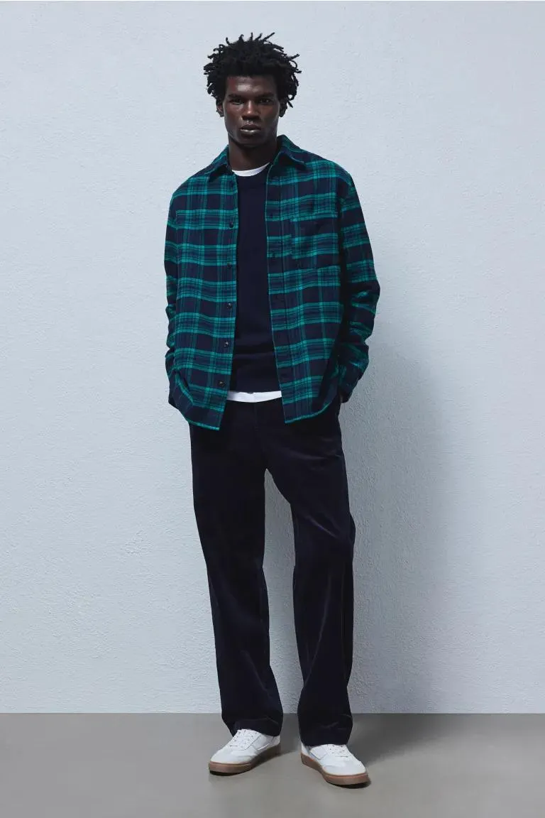 Regular Fit Flannel Shirt