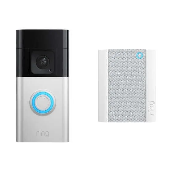 Ring Battery Video Doorbell Plus + Chime