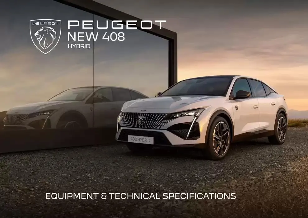 New 408 Hybrid - Catalogue valid from 7 April to 7 April 2026 - page 1