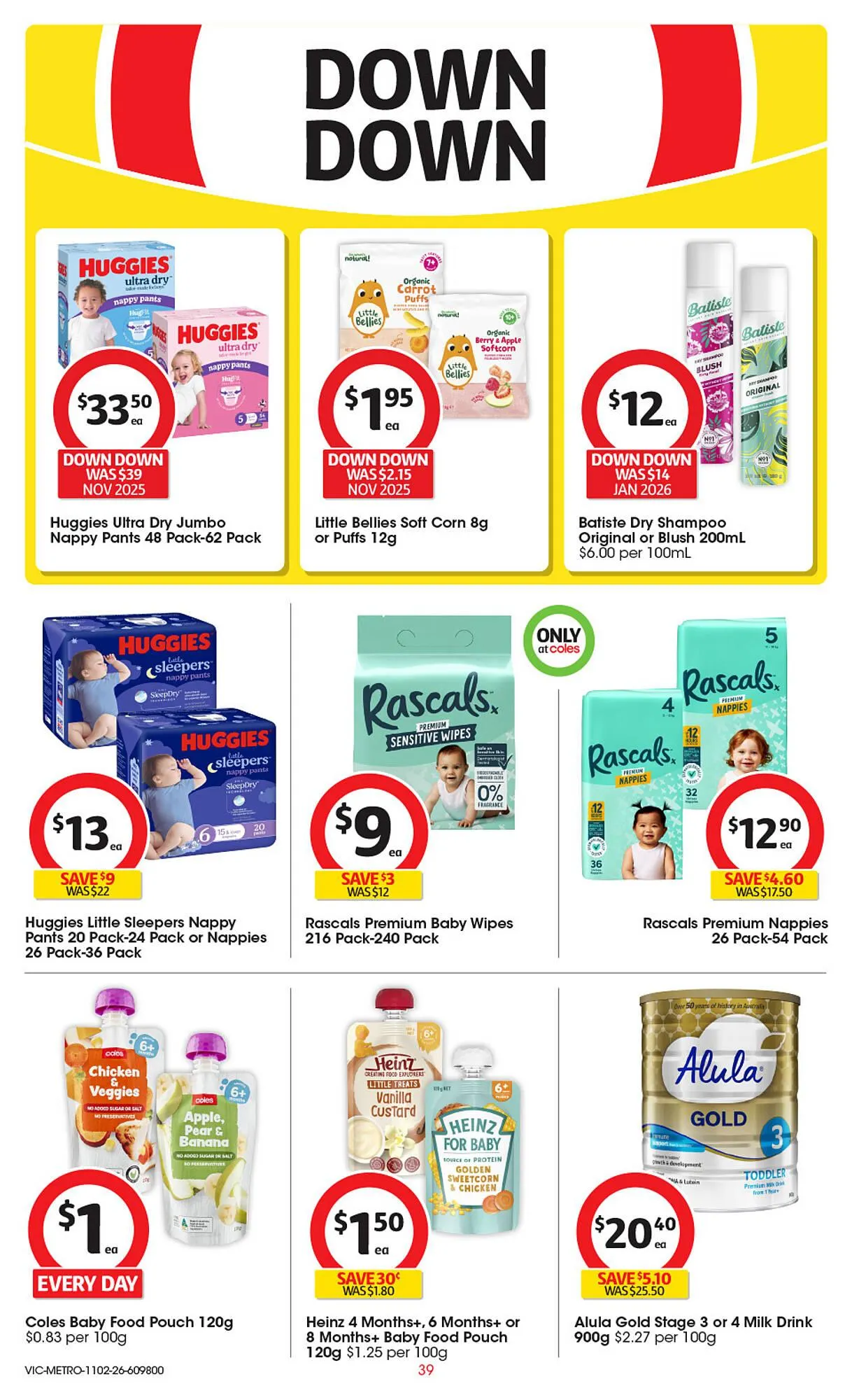 Coles catalogue - Catalogue valid from 11 February to 17 February 2026 - page 39