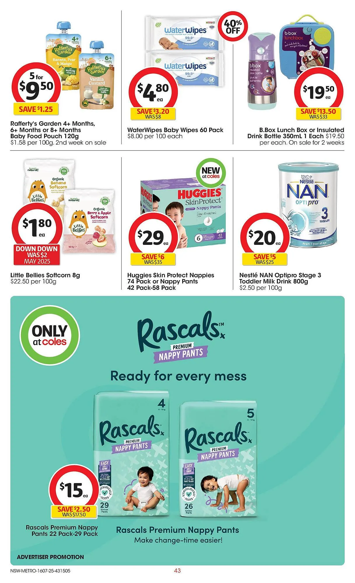 Coles catalogue - Catalogue valid from 15 July to 22 July 2025 - page 43