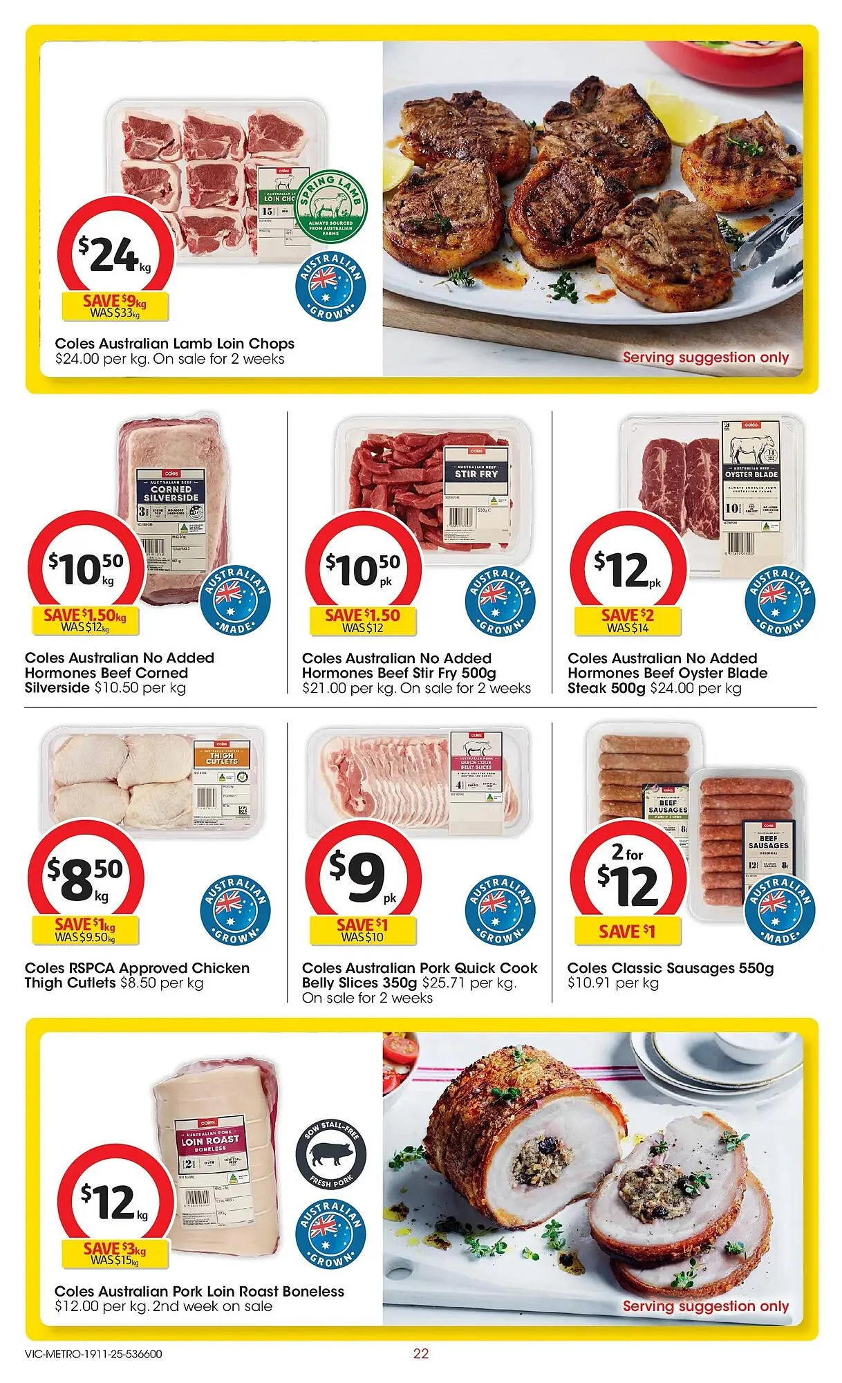 Coles catalogue - Catalogue valid from 19 November to 25 November 2025 - page 22