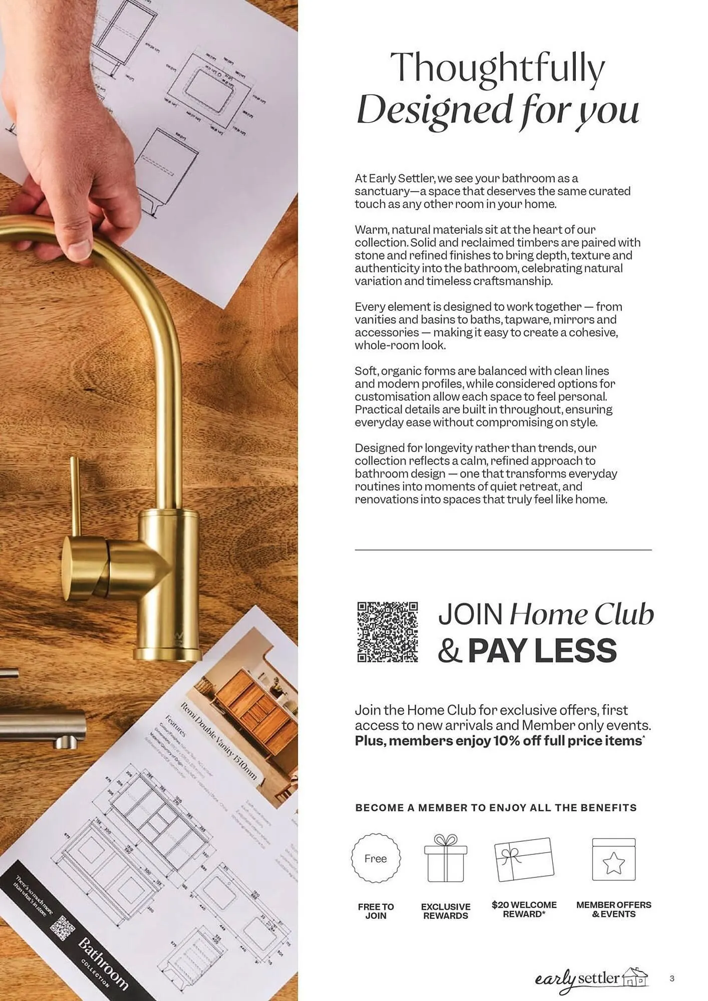 Early Settler catalogue - Catalogue valid from 12 March to 31 December 2026 - page 3