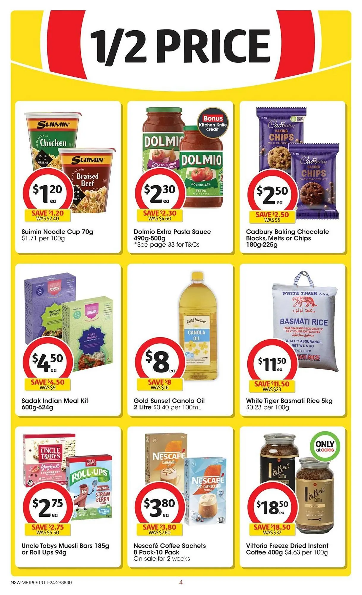 Coles catalogue - Catalogue valid from 13 November to 19 November 2024 - page 4