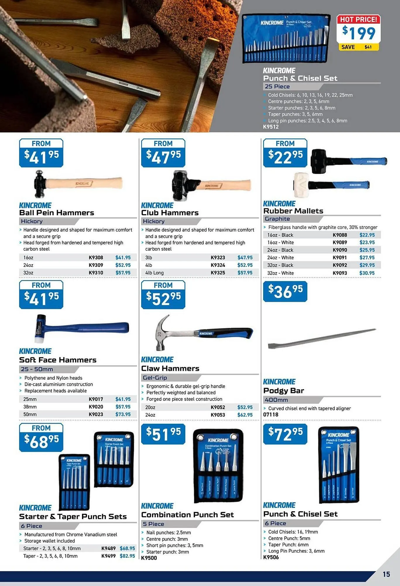 Kincrome catalogue - Catalogue valid from 1 September to 30 September 2025 - page 15