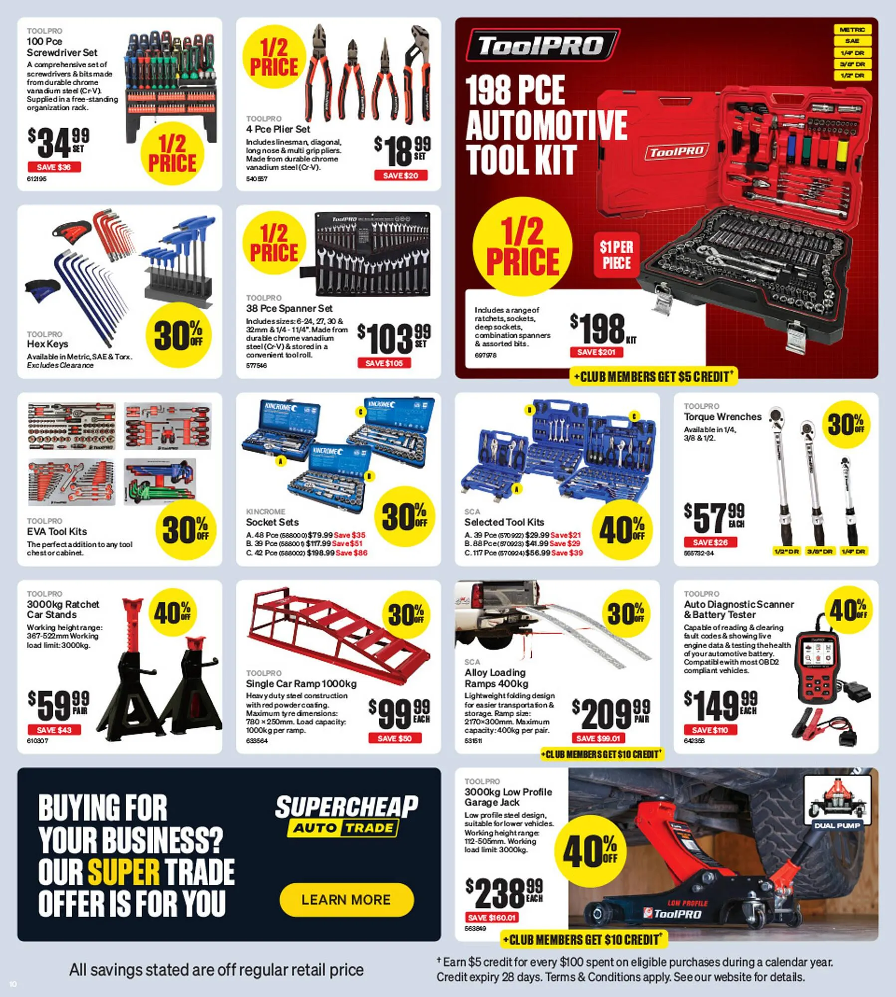 SuperCheap Auto catalogue - Catalogue valid from 24 September to 7 October 2025 - page 10