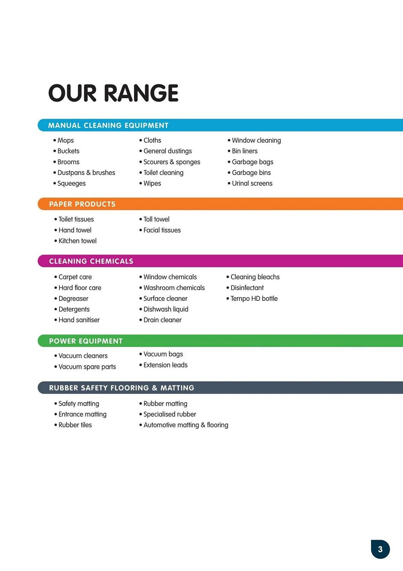 Clark Rubber catalogue - Catalogue valid from 1 January to 31 January 2026 - page 3