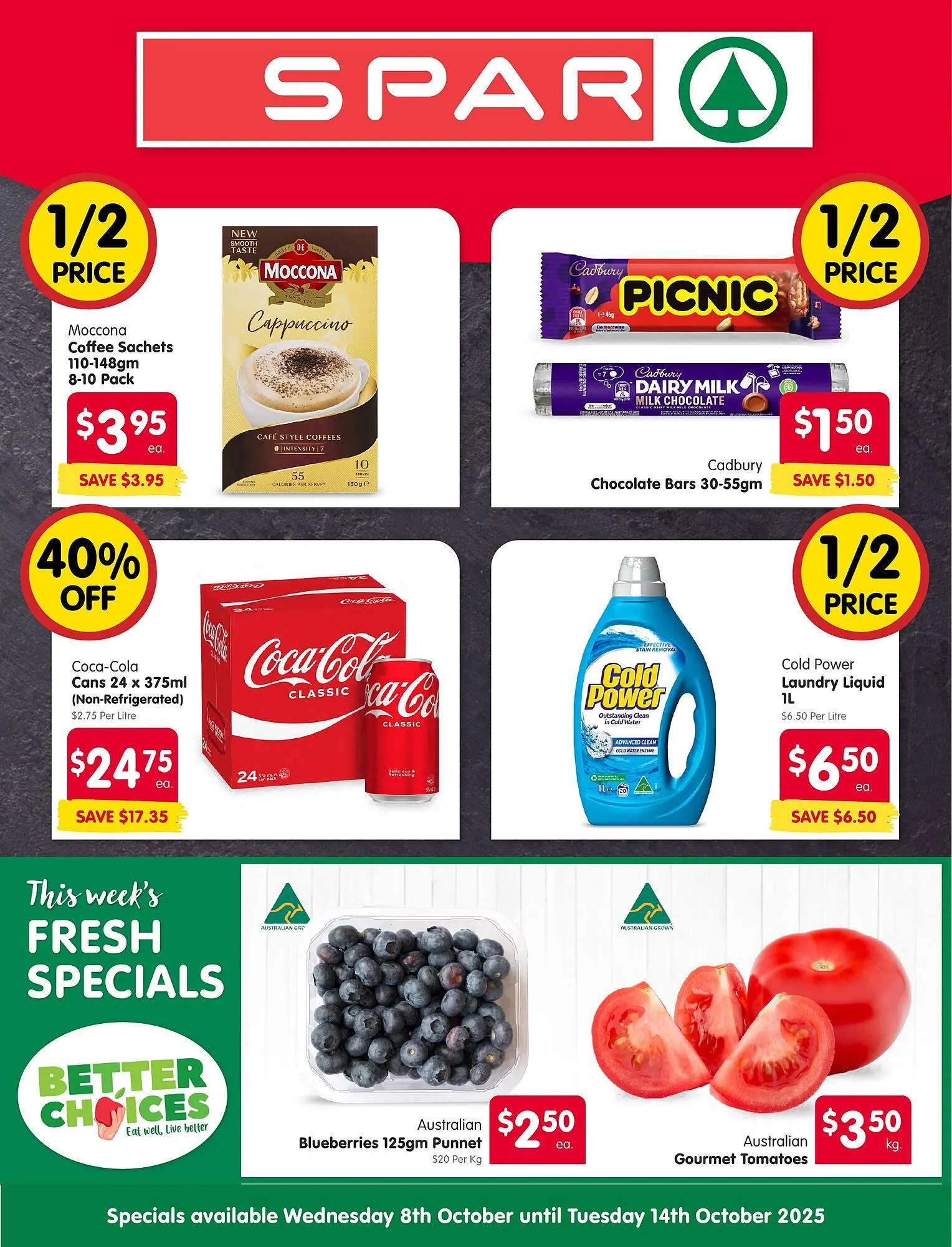 Spar catalogue - Catalogue valid from 8 October to 14 October 2025 - page 1