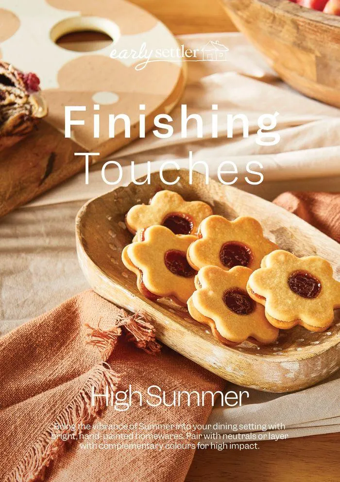 Finishing Touches - Catalogue valid from 30 January to 31 March 2025 - page 1