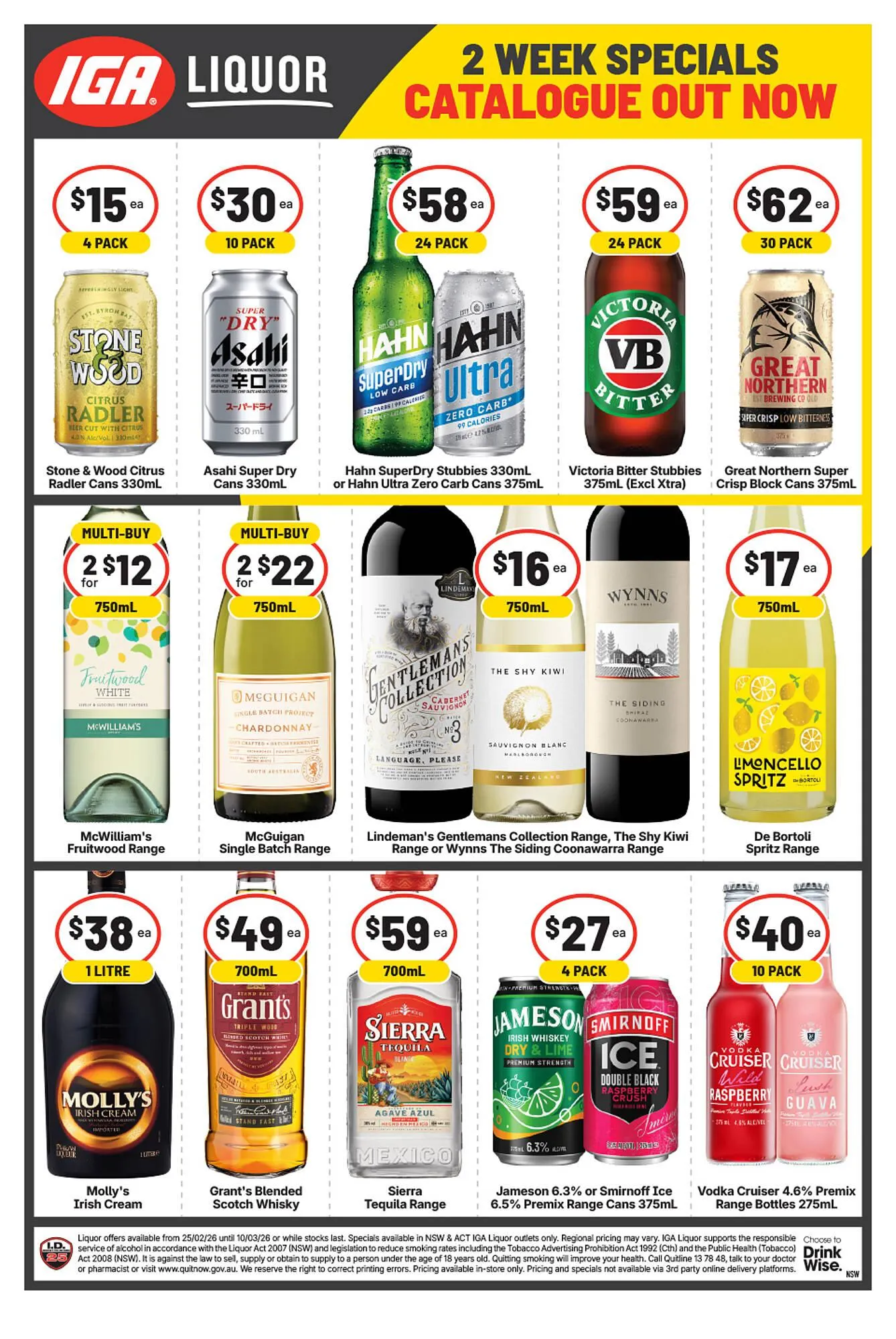 IGA Liquor catalogue - Catalogue valid from 25 February to 10 March 2026 - page 2