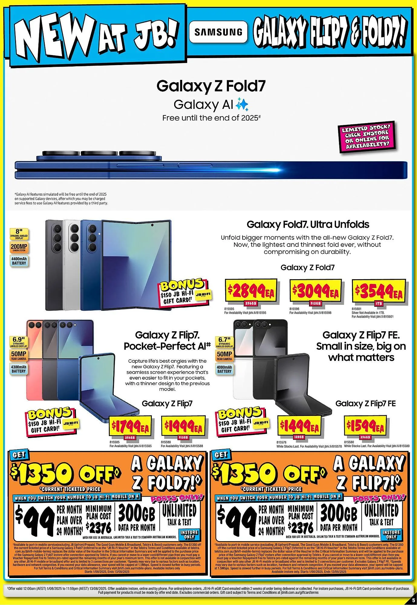 JB Hi-Fi catalogue - Catalogue valid from 7 August to 13 August 2025 - page 5