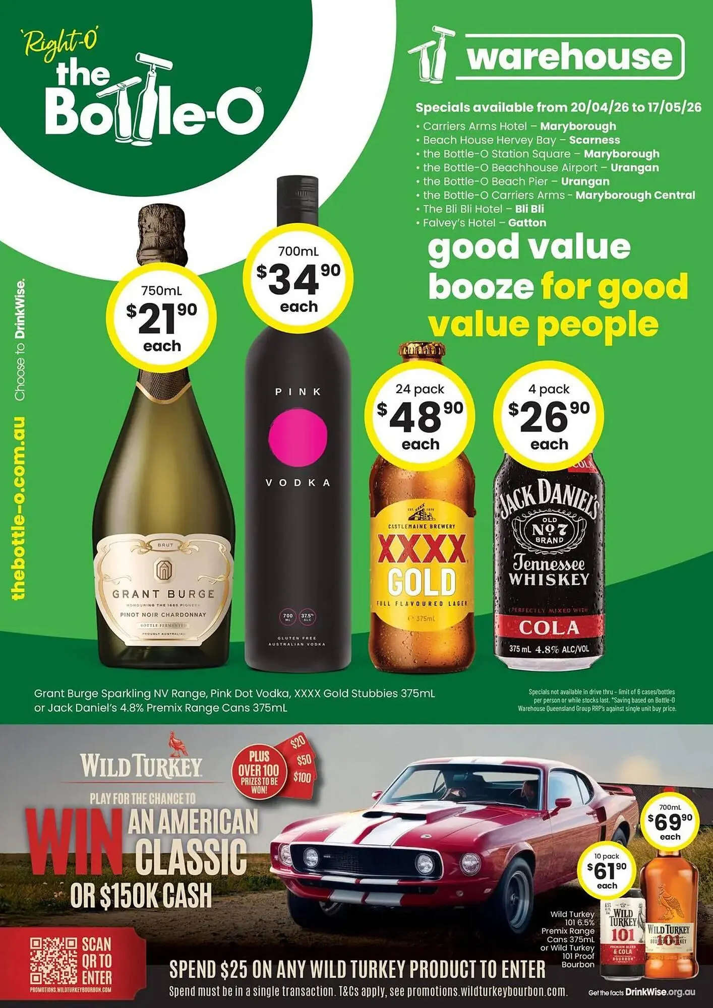 The Bottle O catalogue - Catalogue valid from 19 April to 17 May 2026 - page 1