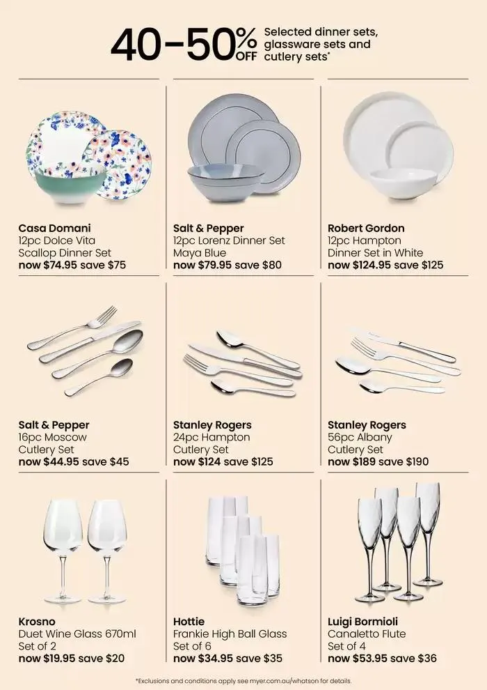 Myer Hardgoods - Catalogue valid from 5 March to 23 March 2025 - page 14