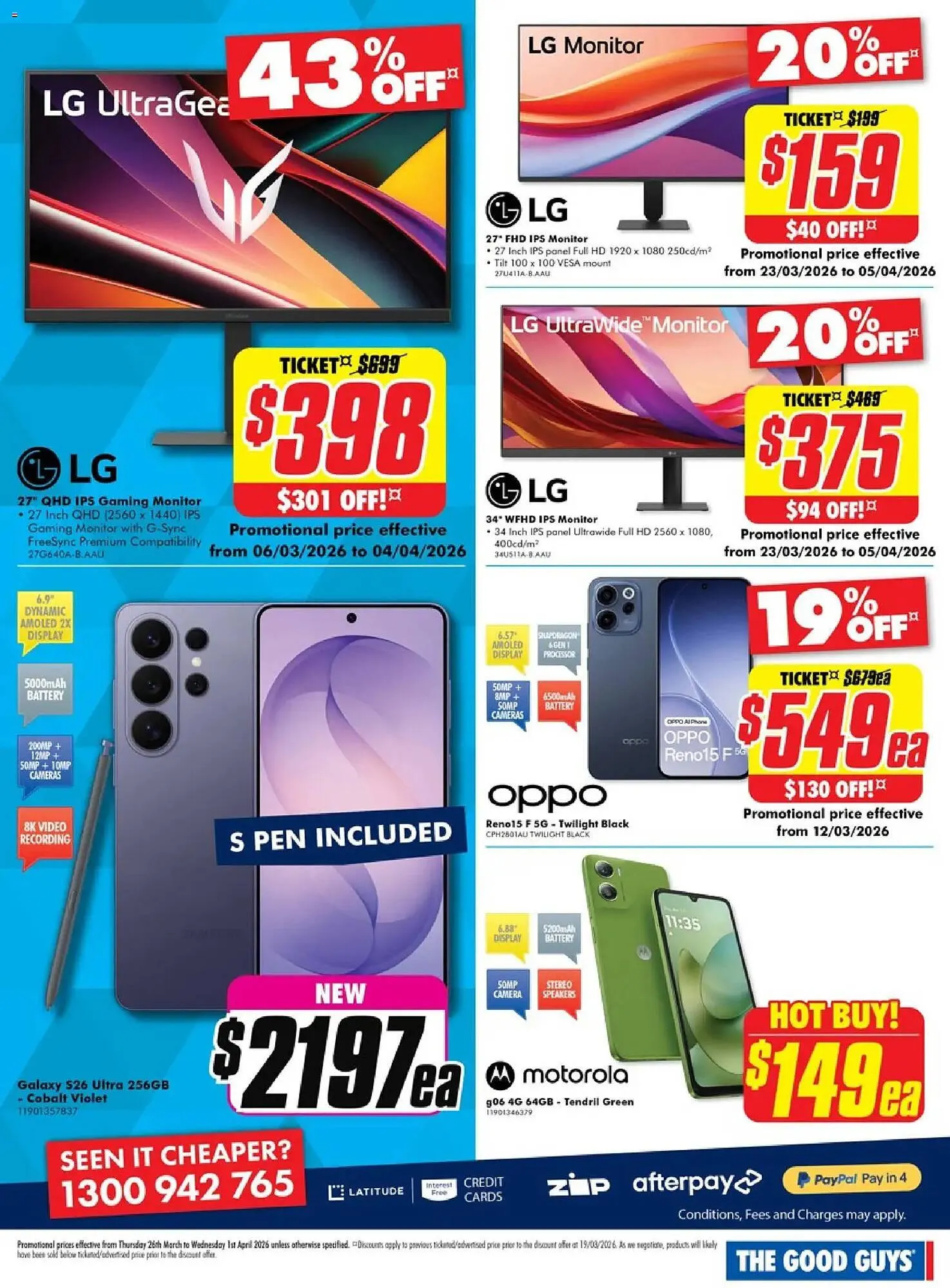 The Good Guys catalogue - Catalogue valid from 24 March to 1 April 2026 - page 14