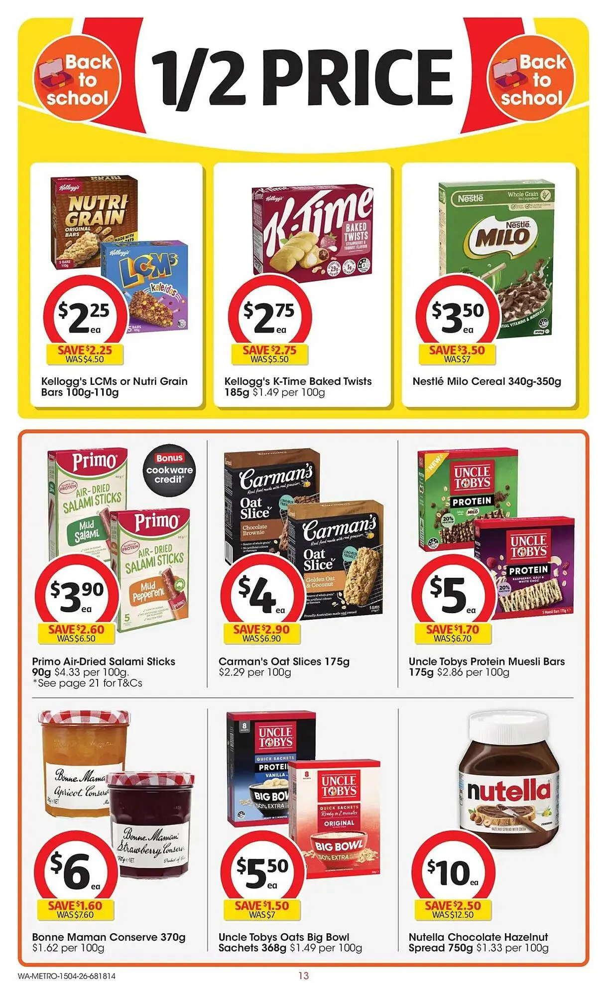 Coles catalogue - Catalogue valid from 15 April to 21 April 2026 - page 13