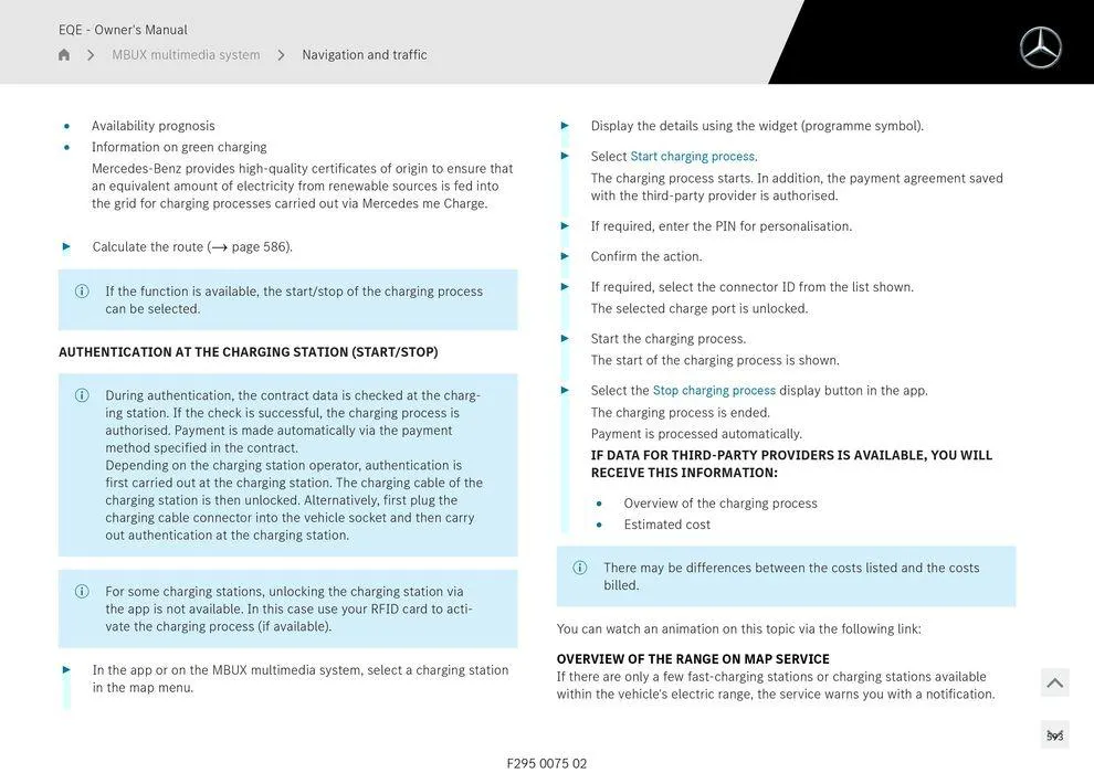 EQE Sedan - Catalogue valid from 11 September to 11 September 2025 - page 593