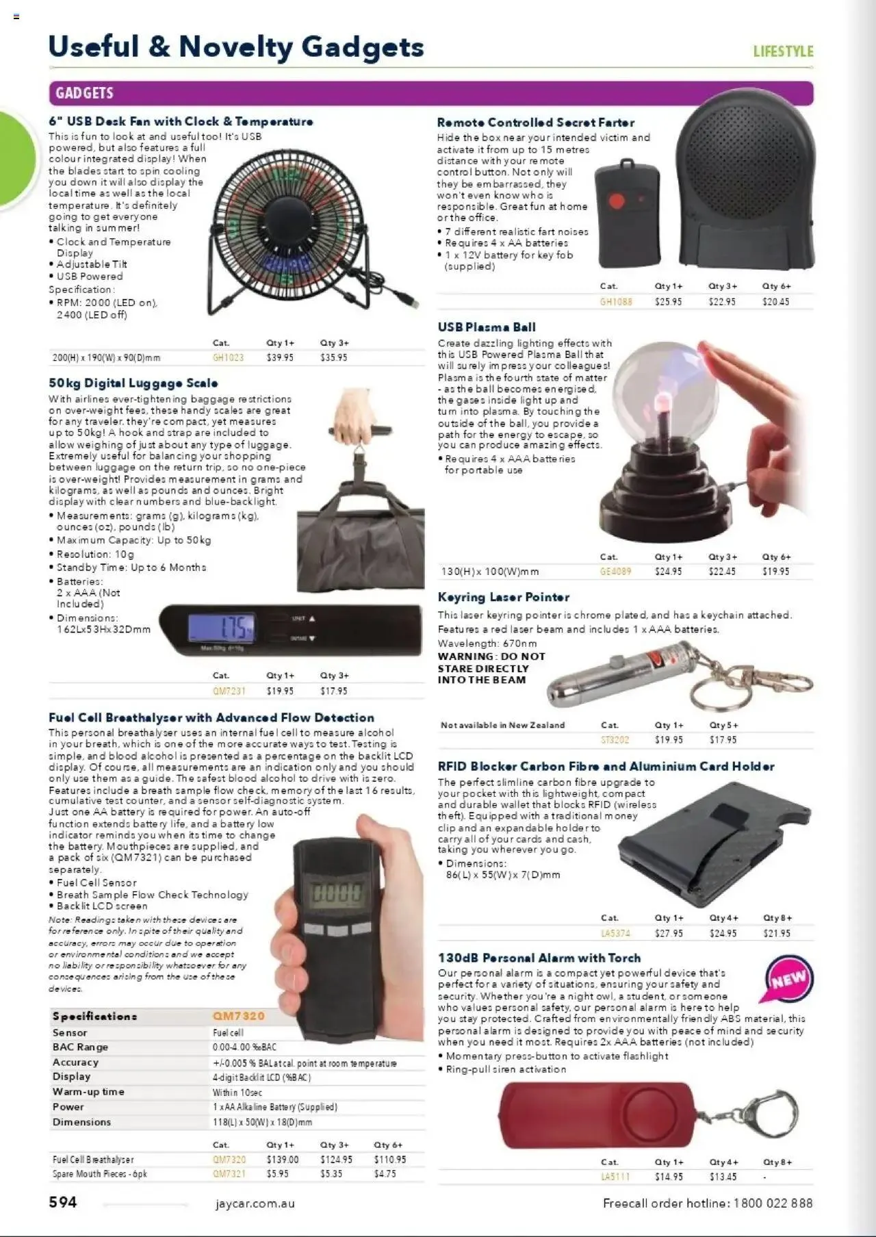 Jaycar Celebrating 40 Years in Electronics - Catalogue valid from 1 January to 29 August 2025 - page 522