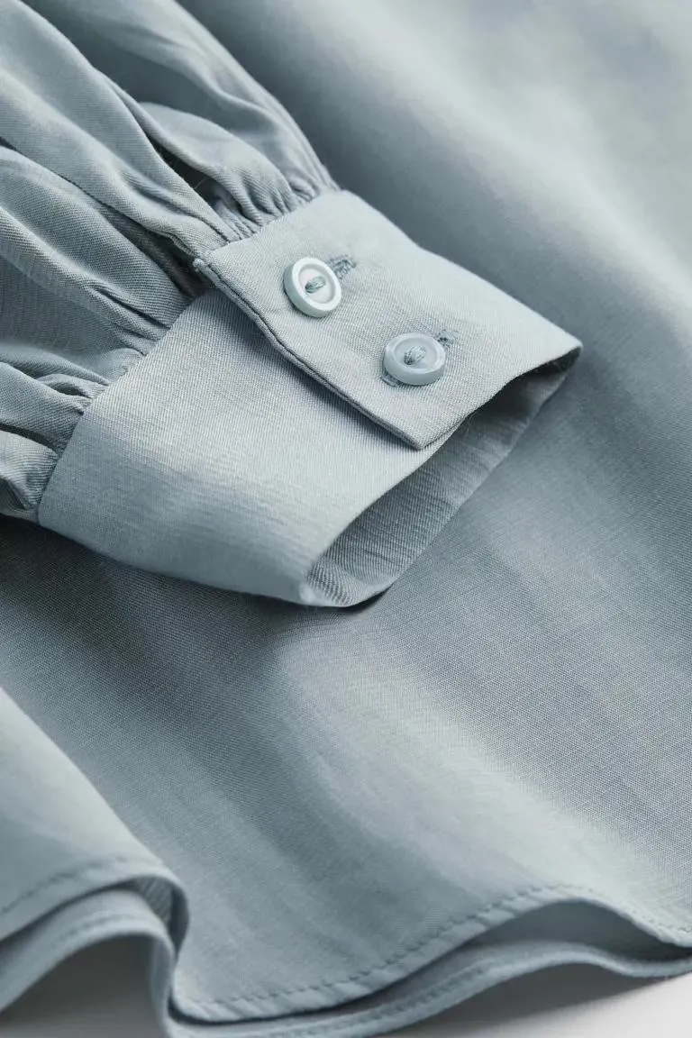 Balloon Sleeve Blouse