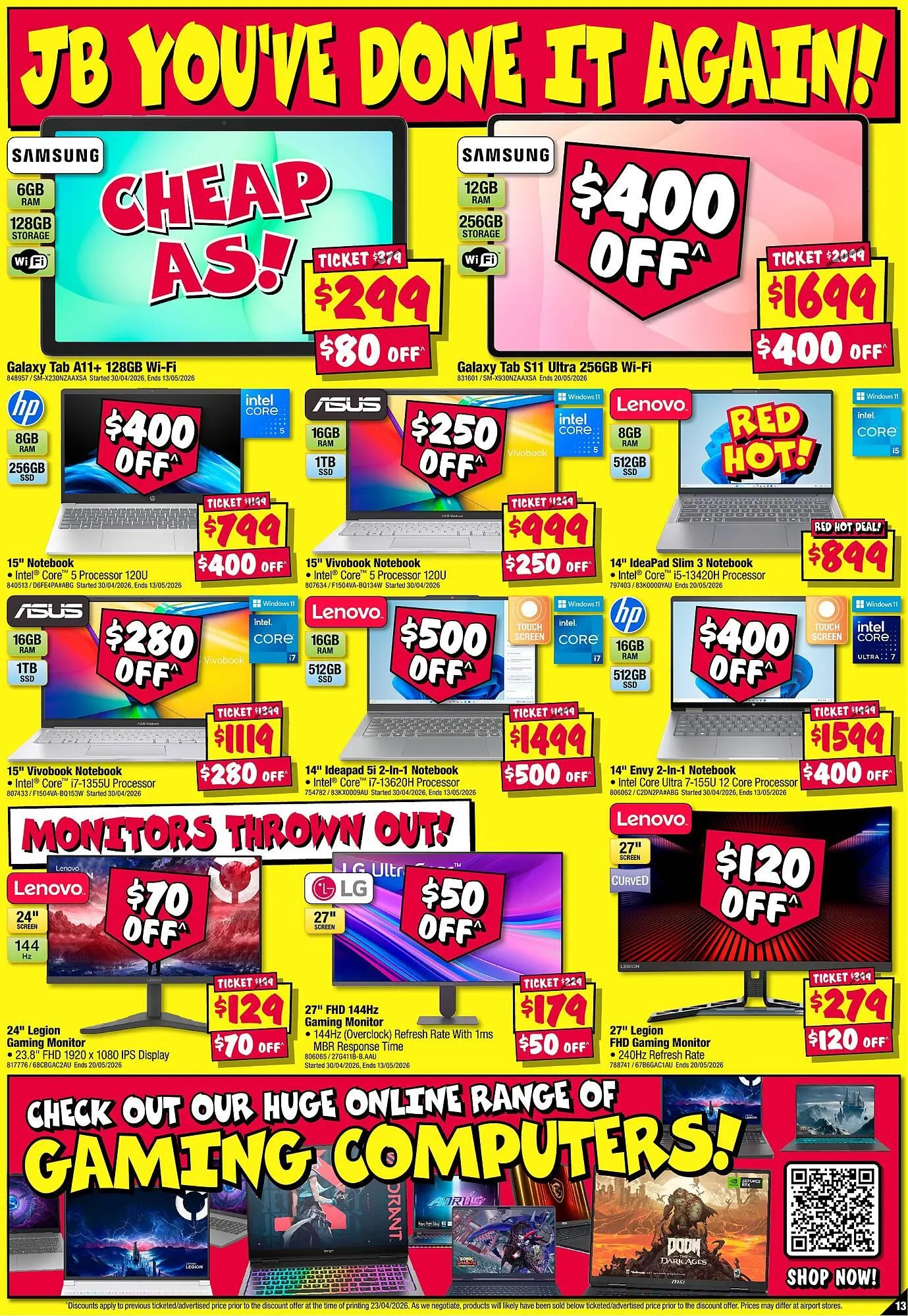 JB Hi-Fi catalogue - Catalogue valid from 7 May to 10 May 2026 - page 13