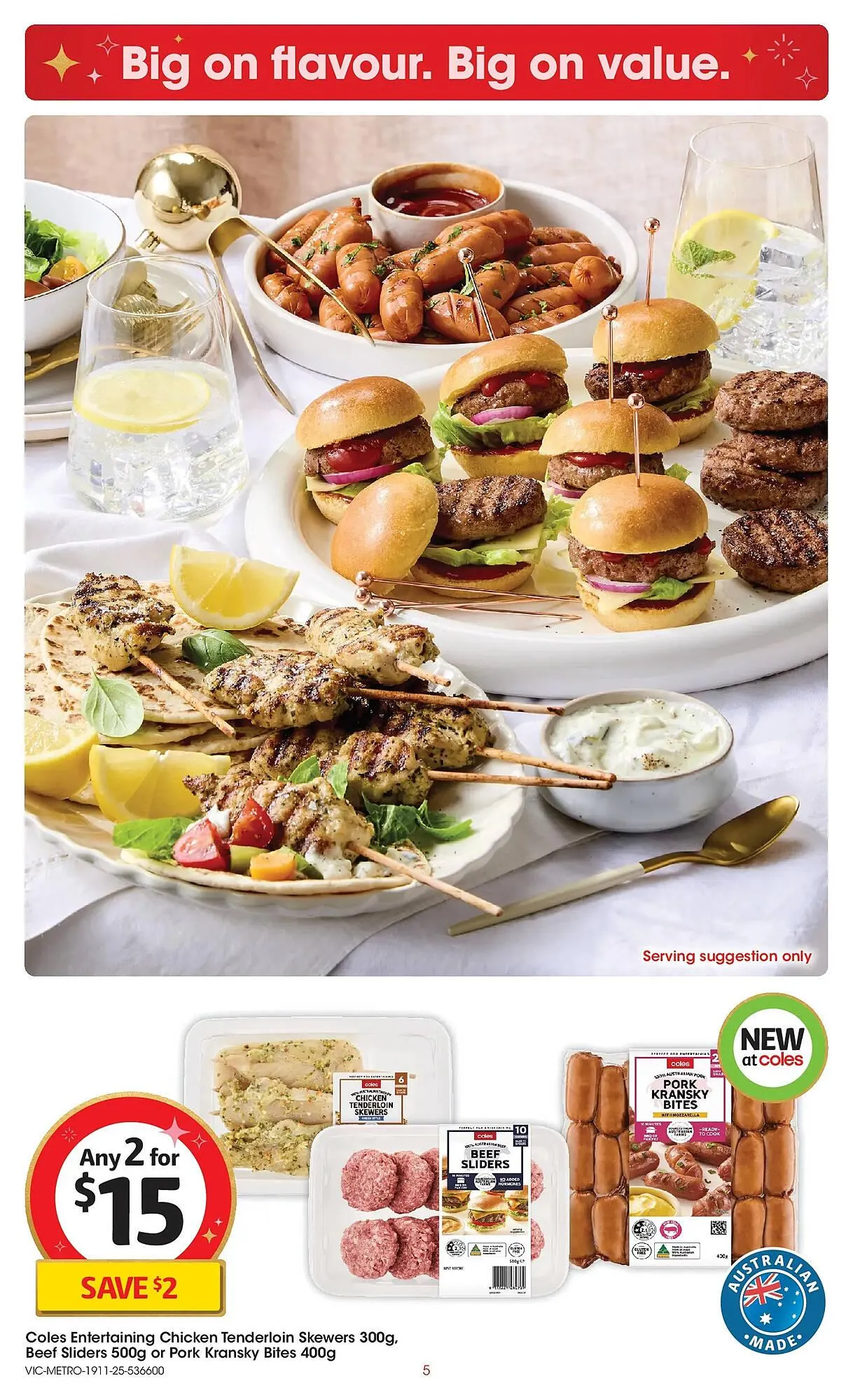 Coles catalogue - Catalogue valid from 19 November to 25 November 2025 - page 5