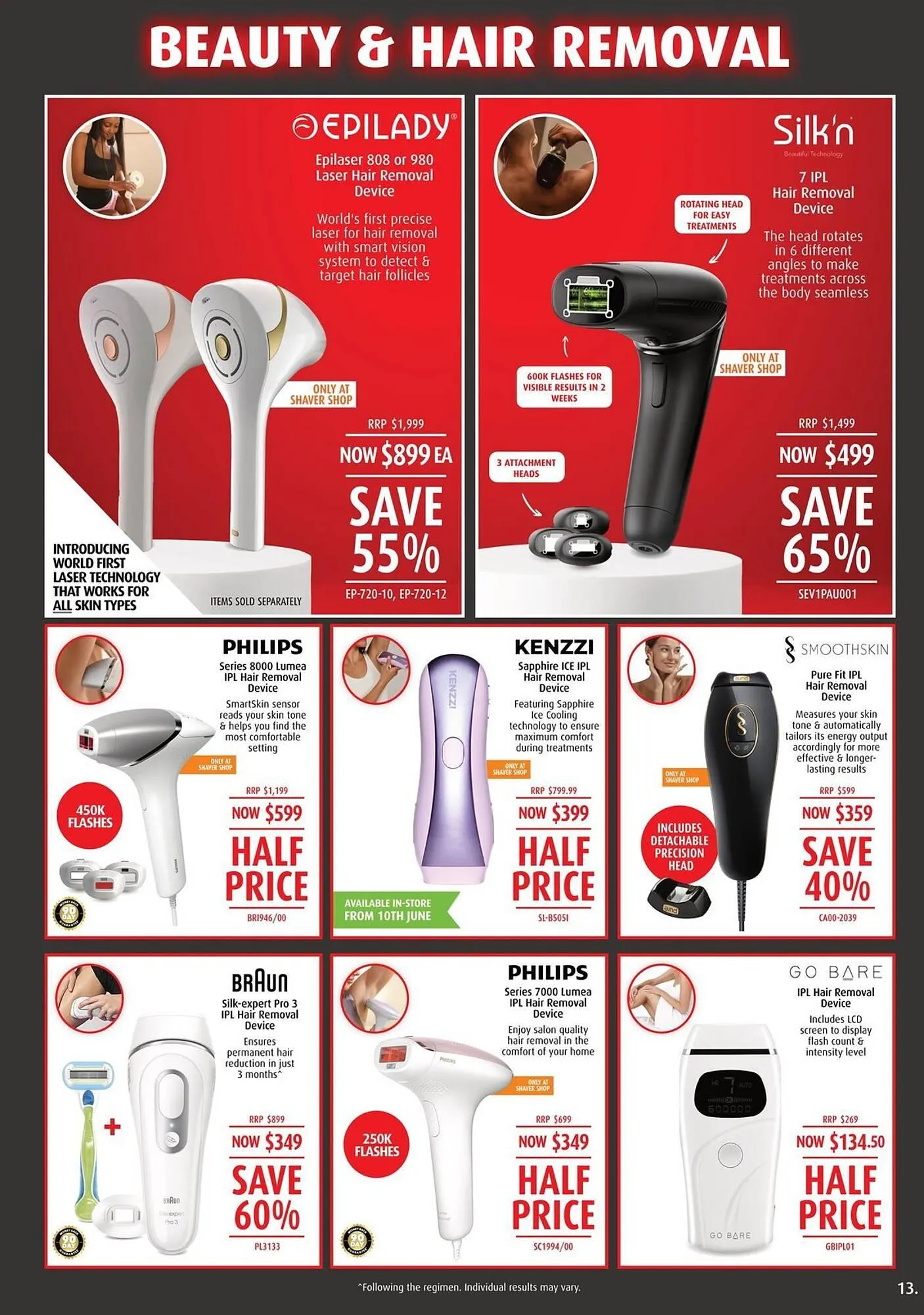 Shaver Shop catalogue - Catalogue valid from 29 May to 1 July 2025 - page 13