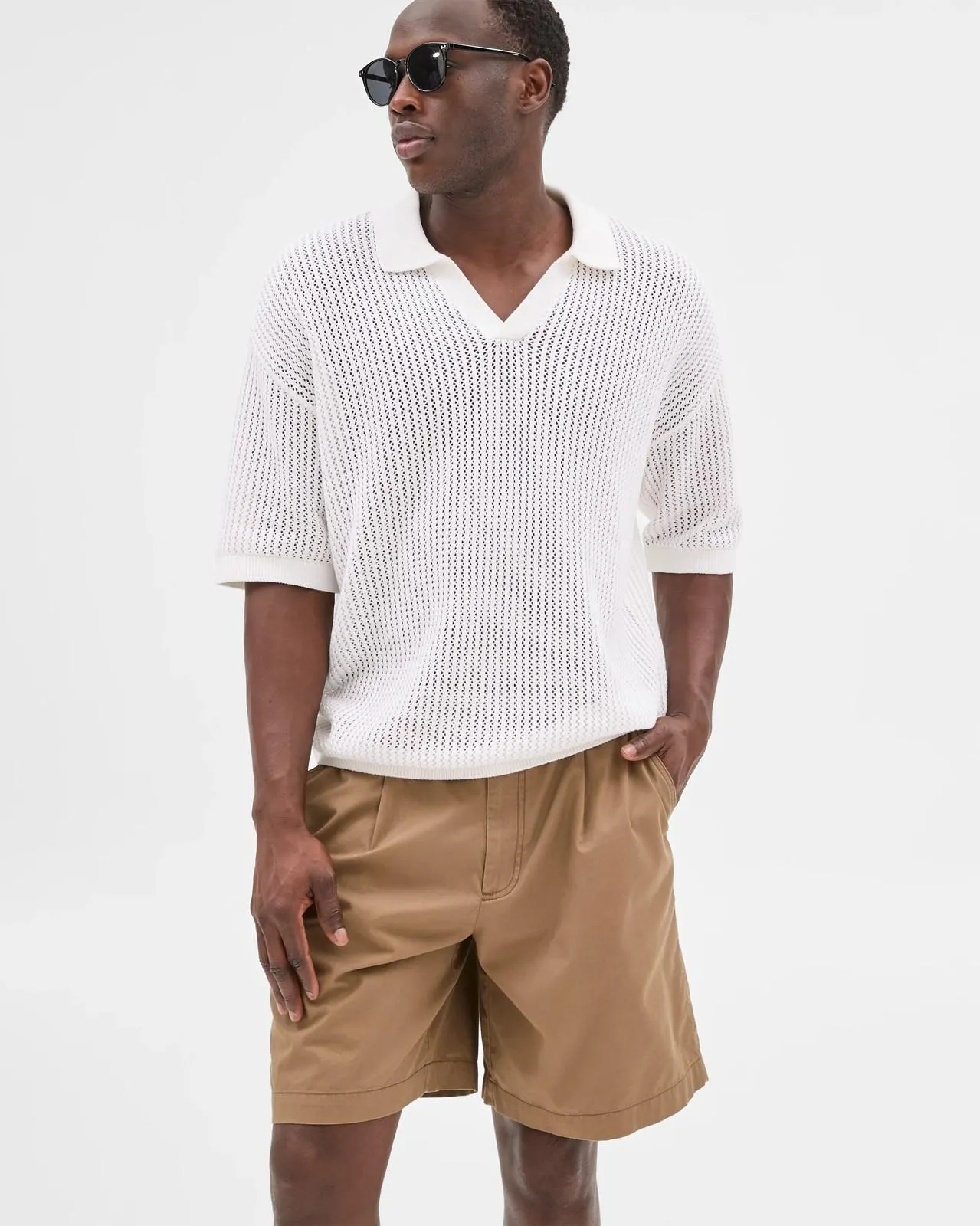 Australian Cotton Bermuda Shorts - Commons - Chocolate