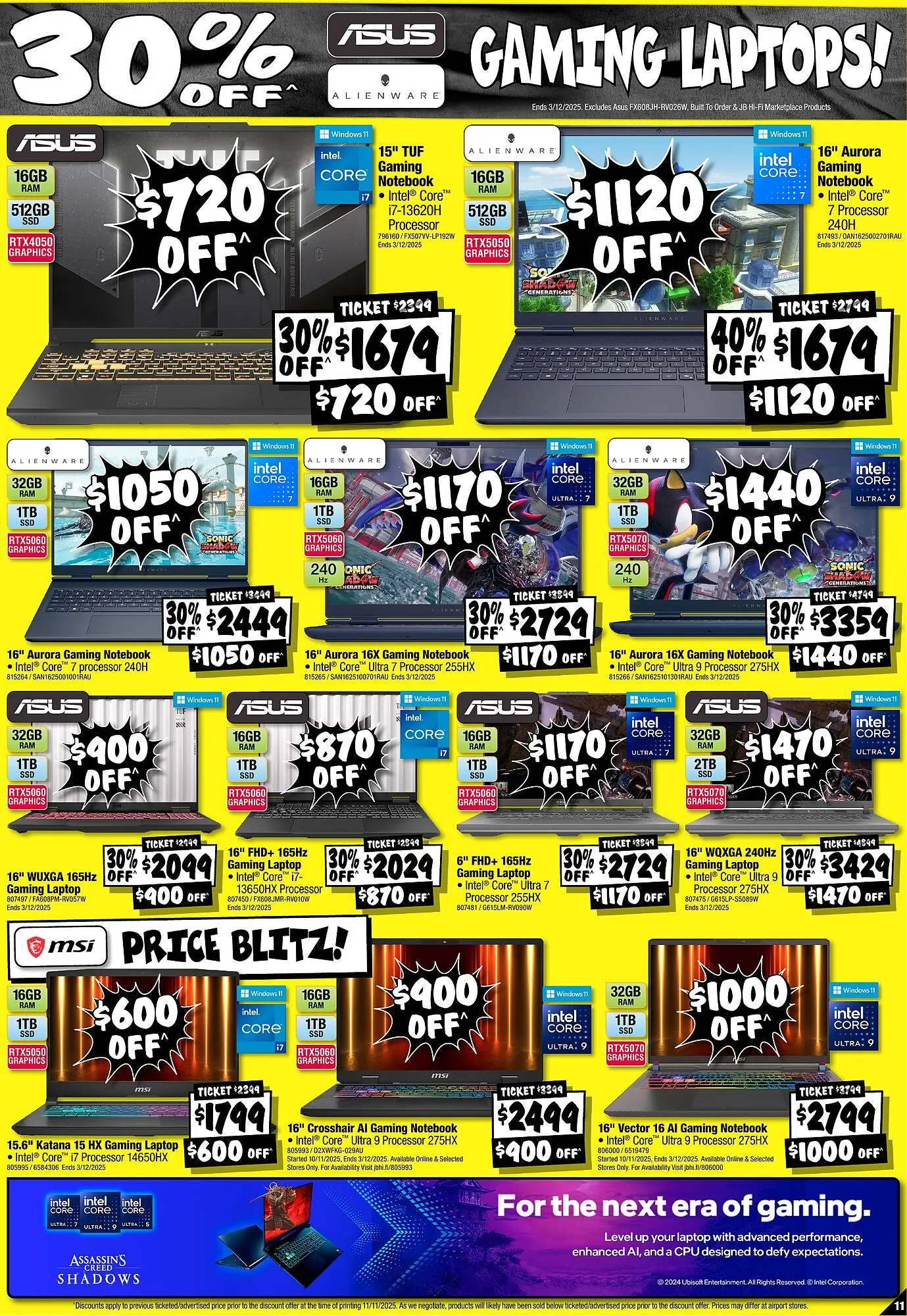 JB Hi-Fi catalogue - Catalogue valid from 19 November to 1 December 2025 - page 11