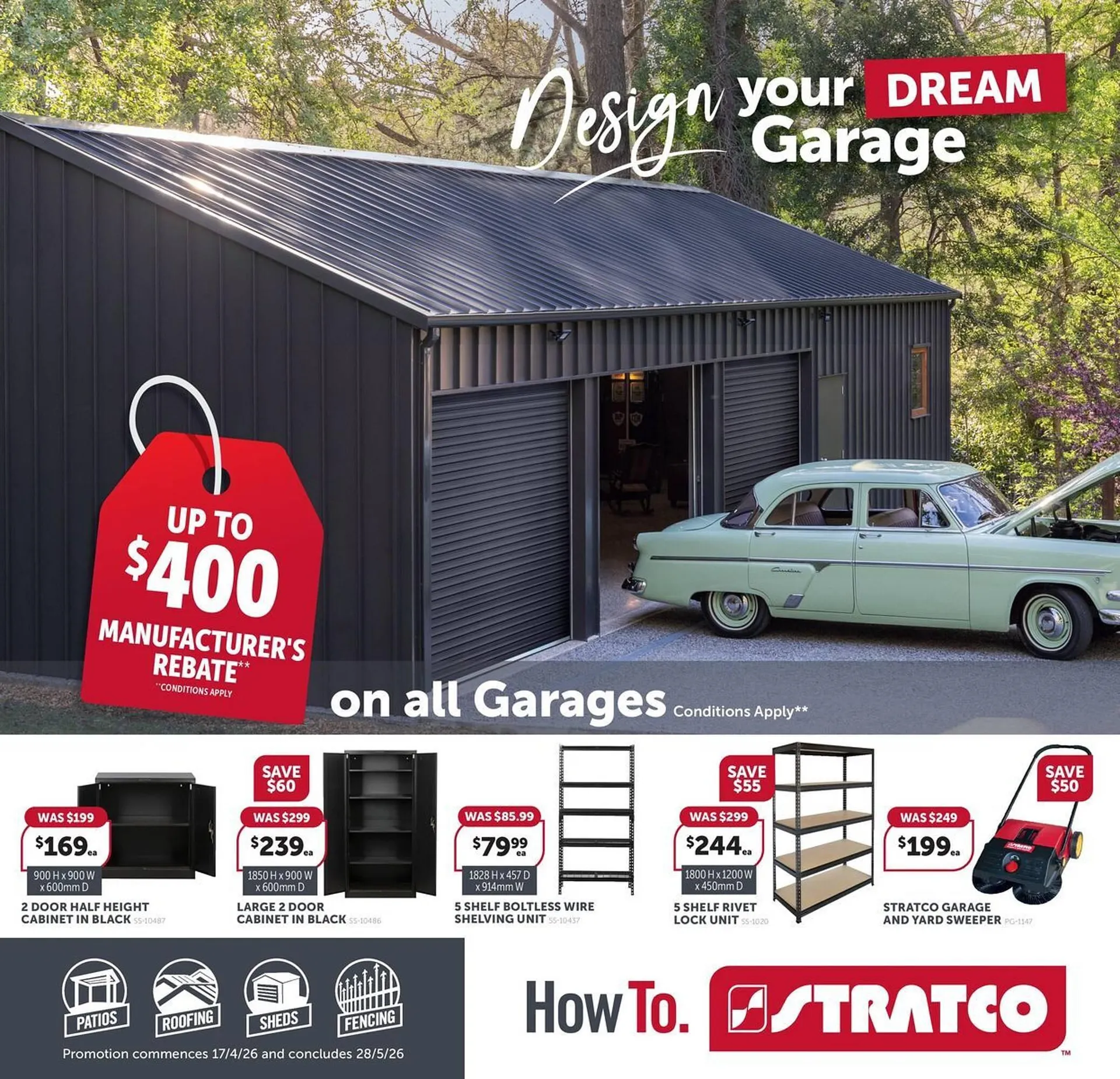 Stratco catalogue - Catalogue valid from 17 April to 28 May 2026 - page 1