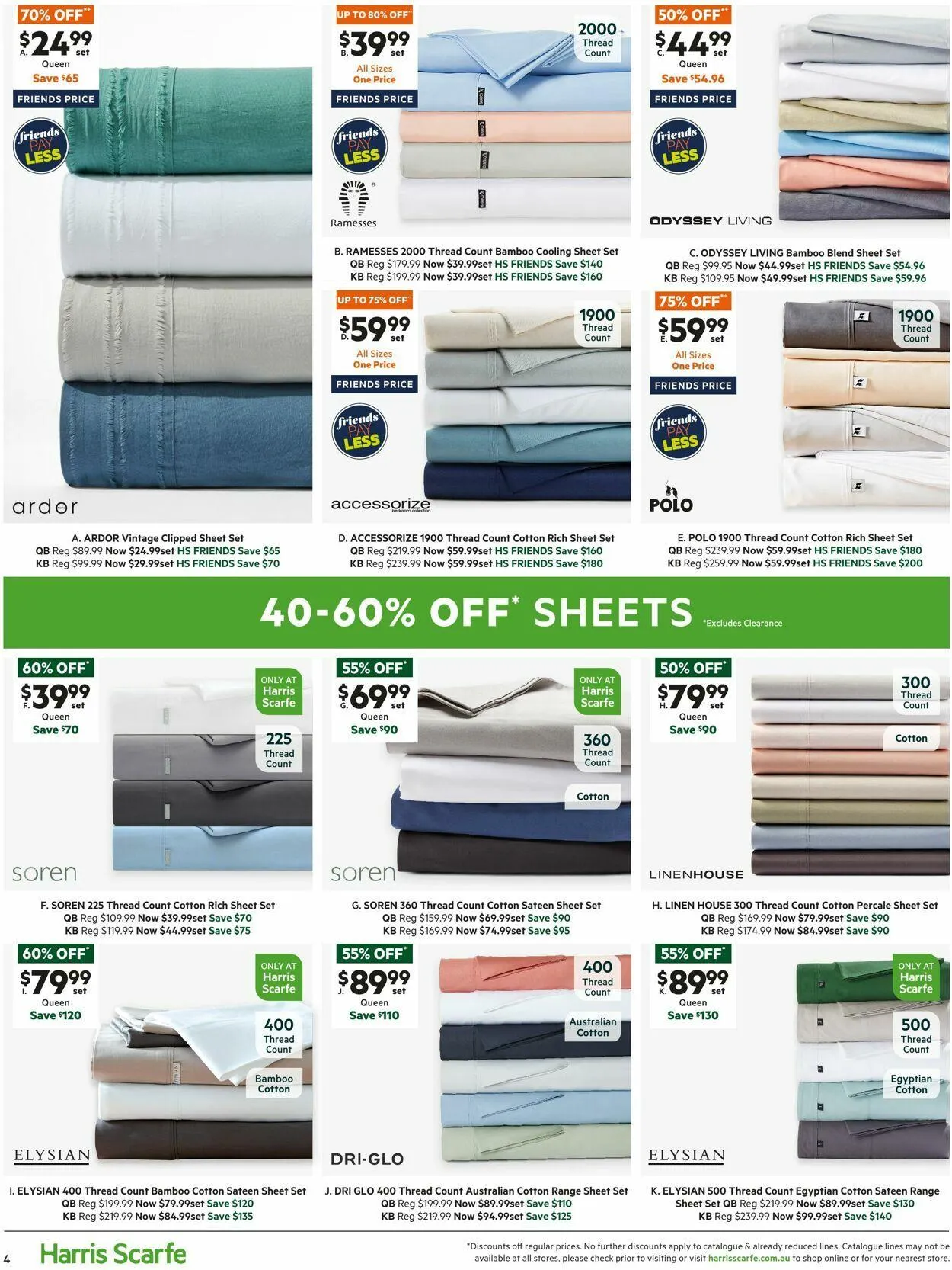 Harris Scarfe Current catalogue - Catalogue valid from 20 September to 12 October 2025 - page 4