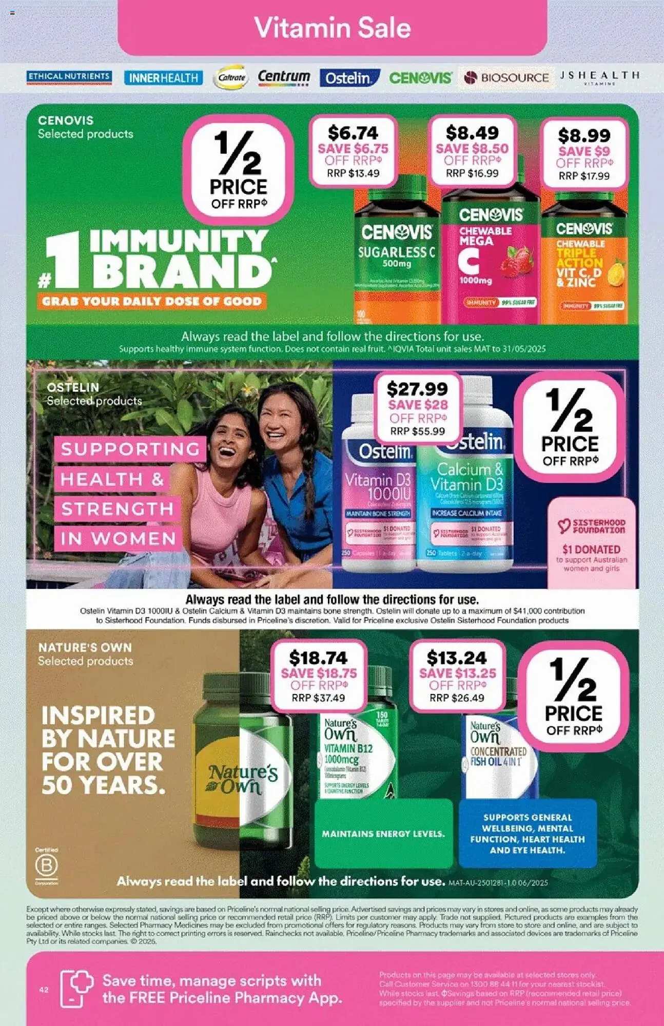 Priceline catalogue - Catalogue valid from 13 August to 27 August 2025 - page 42