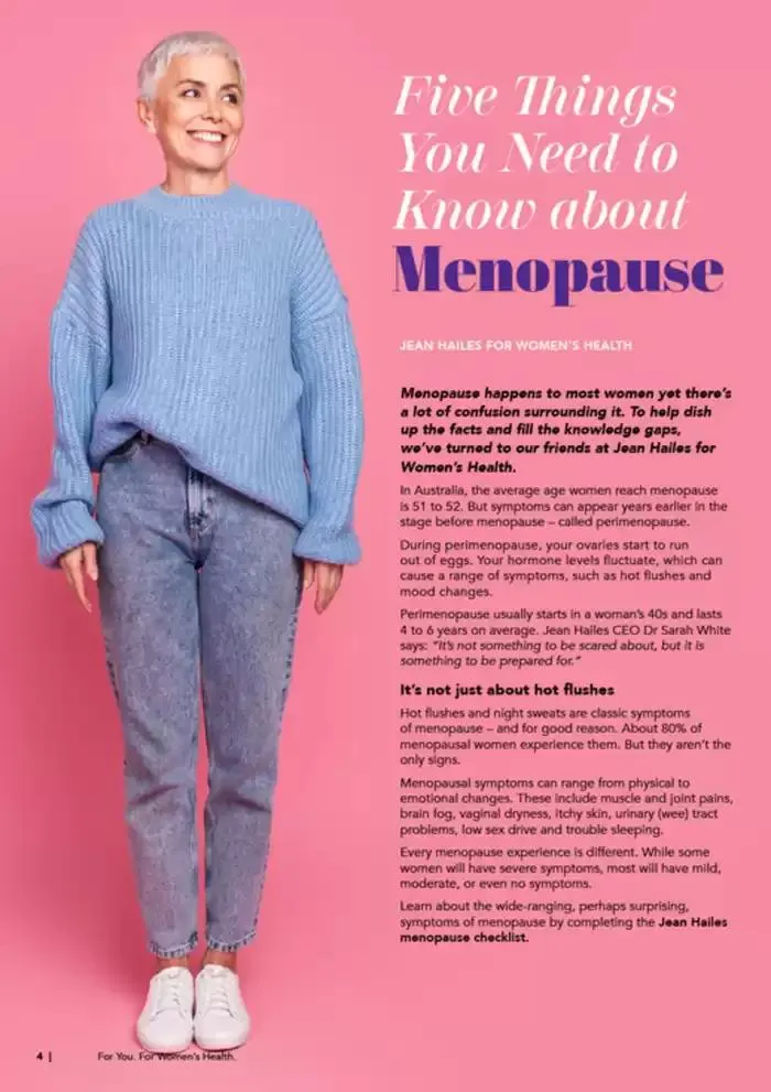 For You. For Women’s Health - Catalogue valid from 1 November to 31 January 2025 - page 5