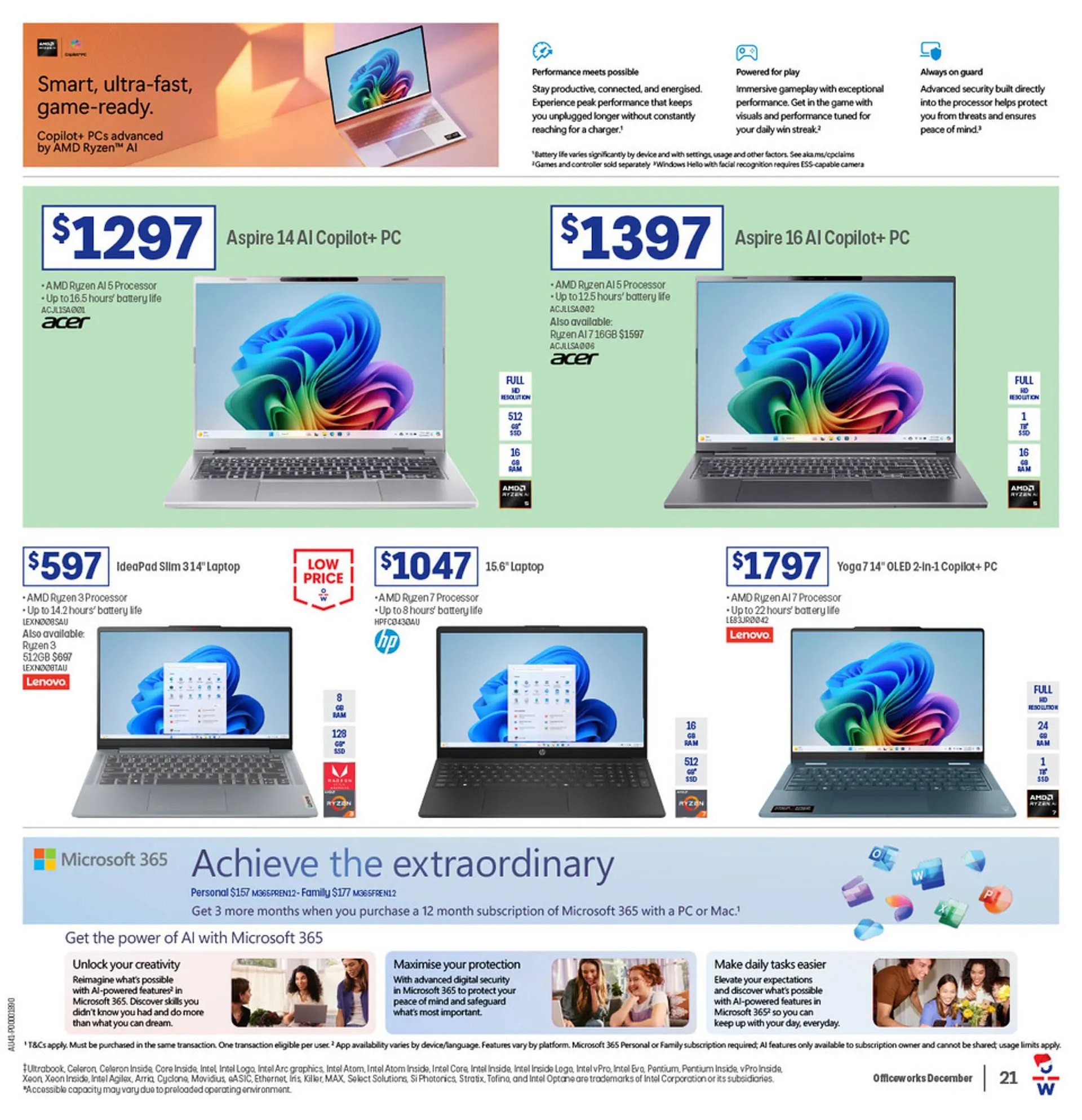 Officeworks catalogue - Catalogue valid from 4 December to 24 December 2025 - page 21