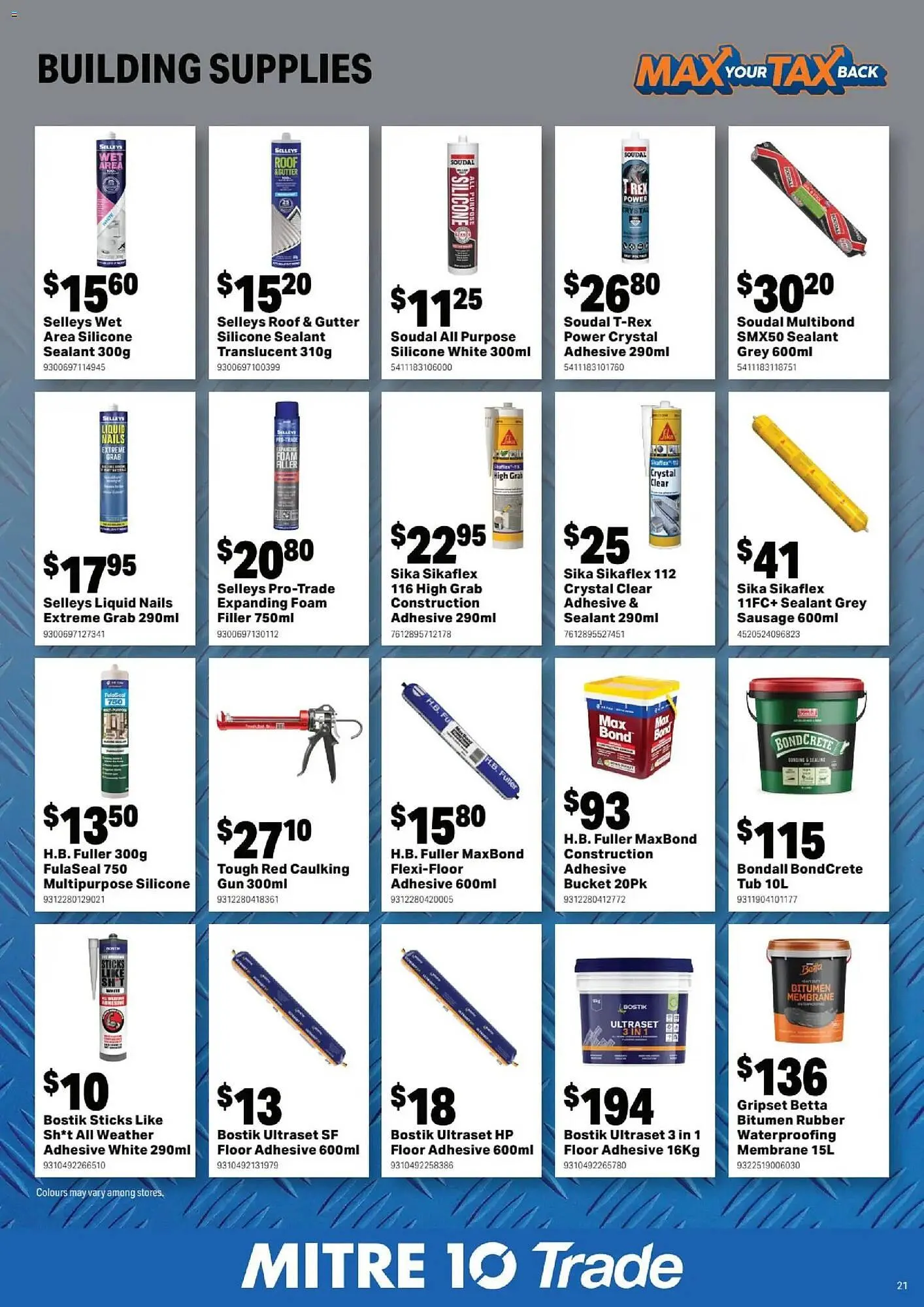 Mitre 10 catalogue - Catalogue valid from 13 May to 30 June 2026 - page 21