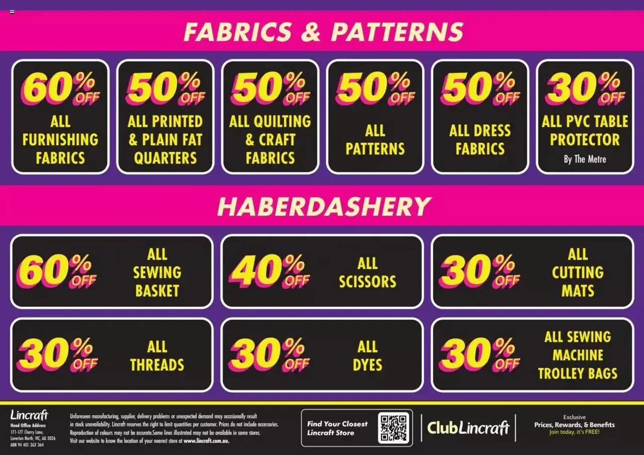 Lincraft Catalogue - Catalogue valid from 20 June to 31 December 2024 - page 4