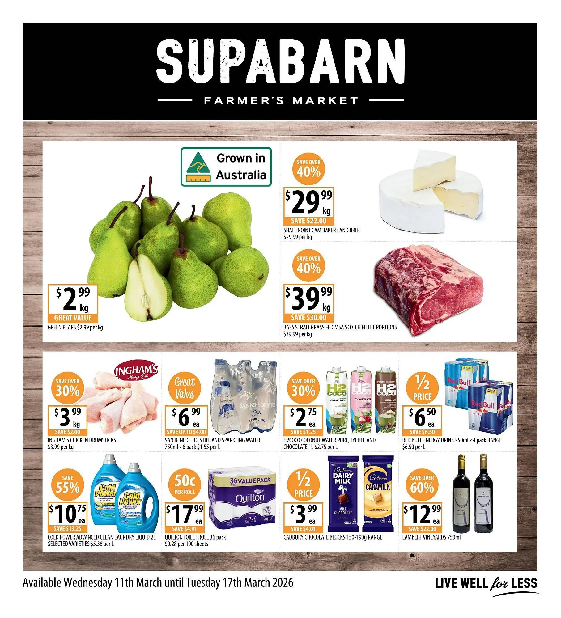 Supabarn catalogue - Catalogue valid from 11 March to 17 March 2026 - page 1