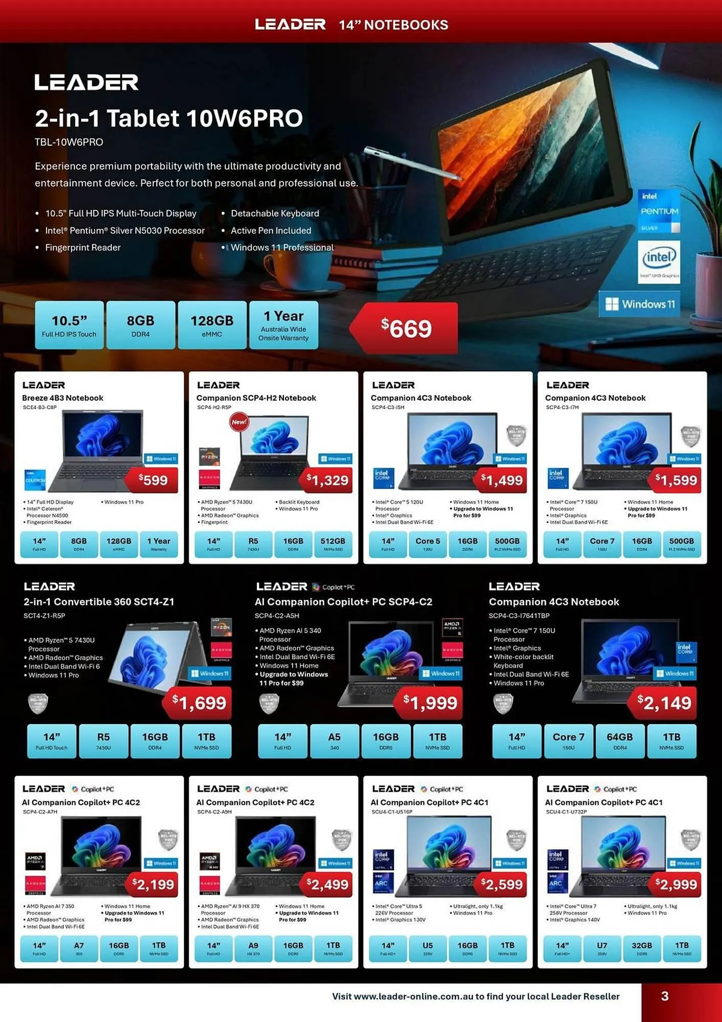 Leader Computers catalogue - Catalogue valid from 1 April to 30 June 2026 - page 3
