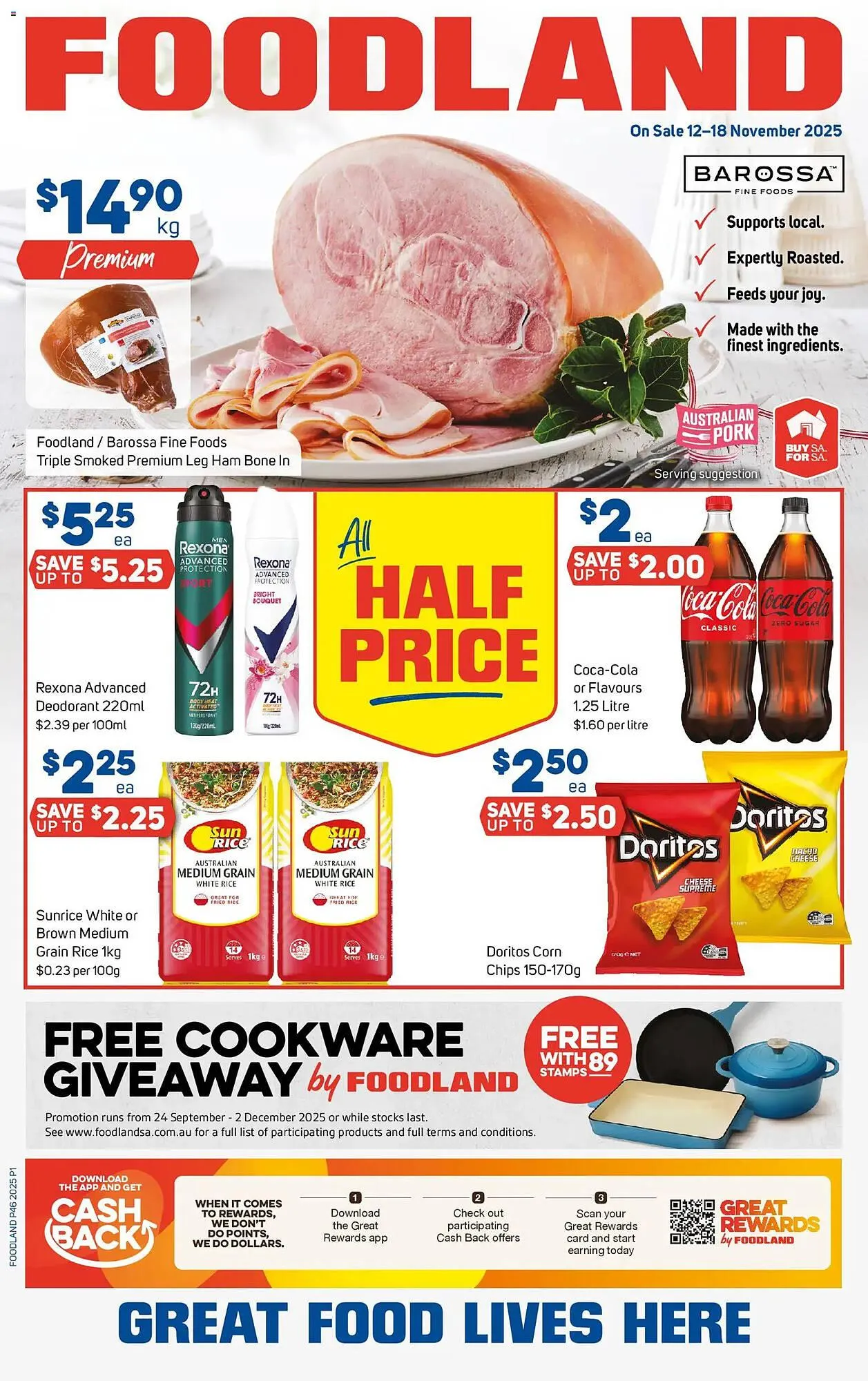 Foodland catalogue - Catalogue valid from 11 November to 18 November 2025 - page 1