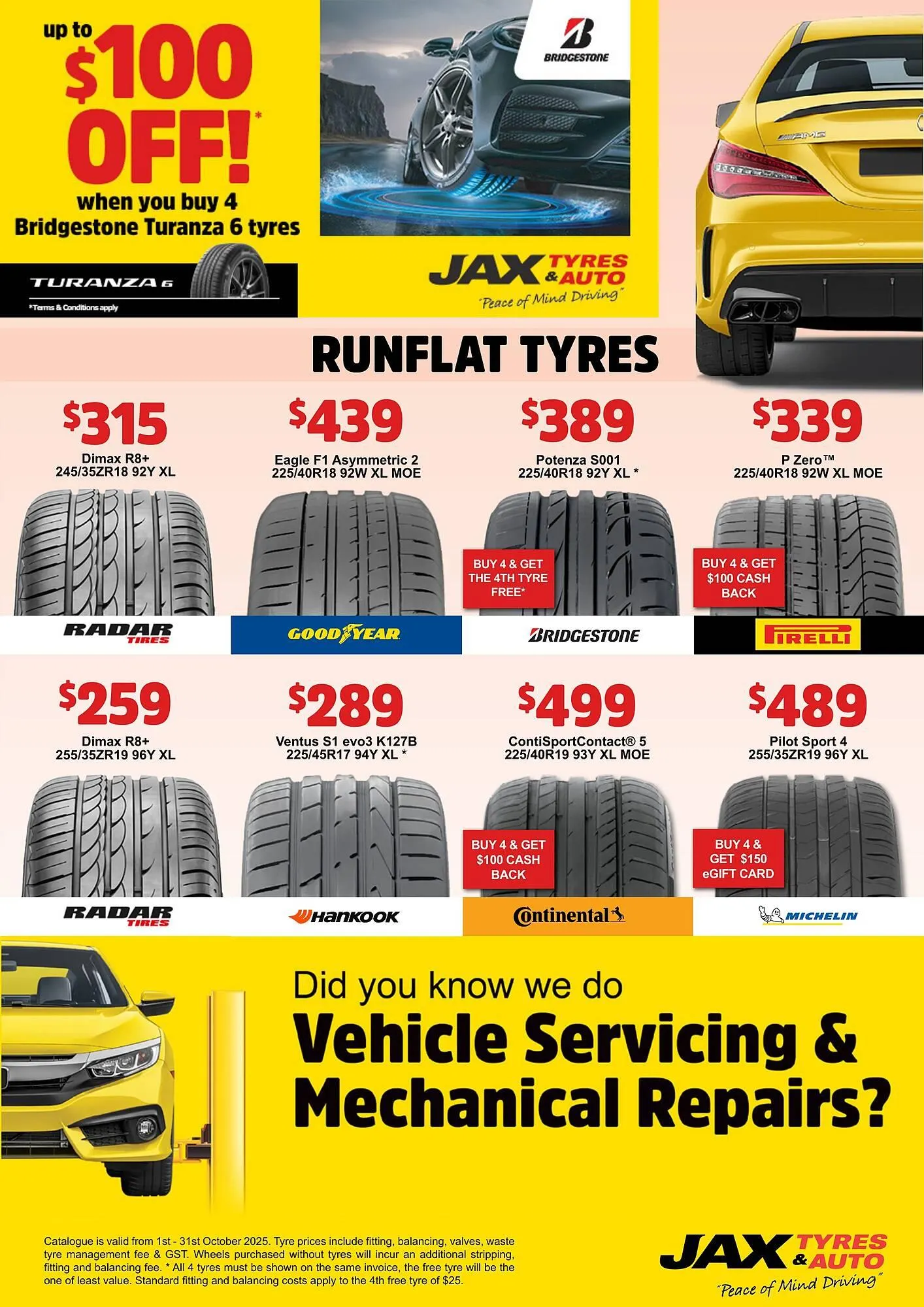 Jax Tyres catalogue - Catalogue valid from 1 October to 31 October 2025 - page 9