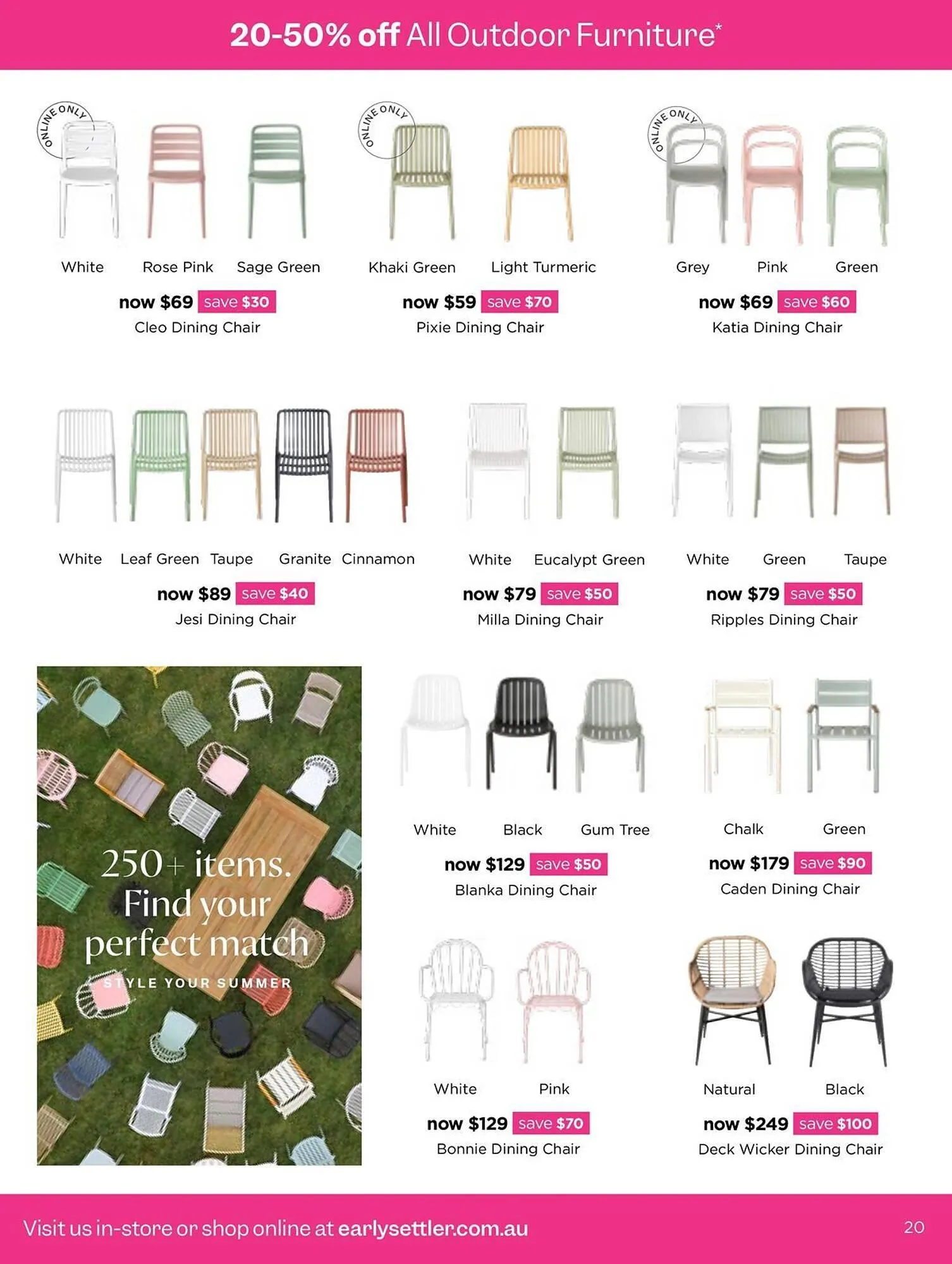 Early Settler catalogue - Catalogue valid from 30 October to 30 November 2025 - page 20