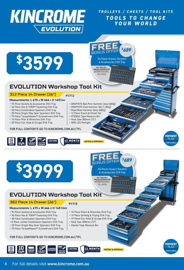 Free Tools For Apprentinces - Catalogue valid from 1 November to 31 December 2024 - page 4