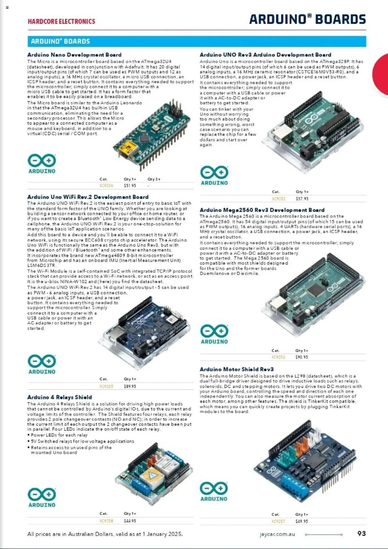 Jaycar Celebrating 40 Years in Electronics - Catalogue valid from 1 January to 29 August 2025 - page 76