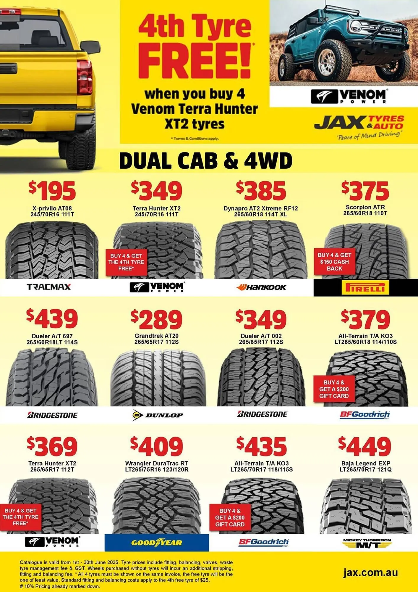 Jax Tyres catalogue - Catalogue valid from 2 June to 8 June 2025 - page 6